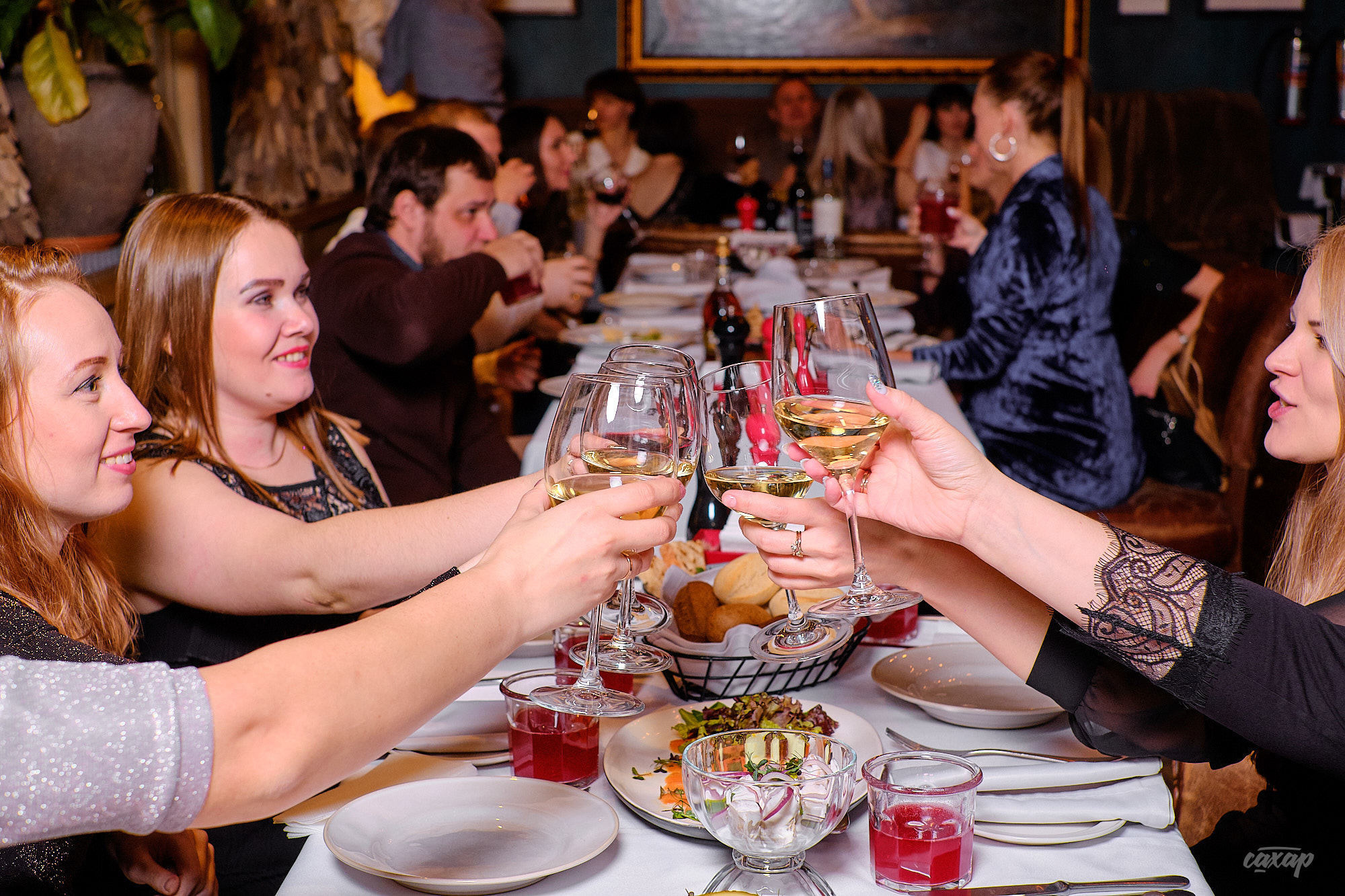 Новогодний Банкет в Стейк Хаус. Профессиональный фотограф в Екатеринбурге Юра Сахар