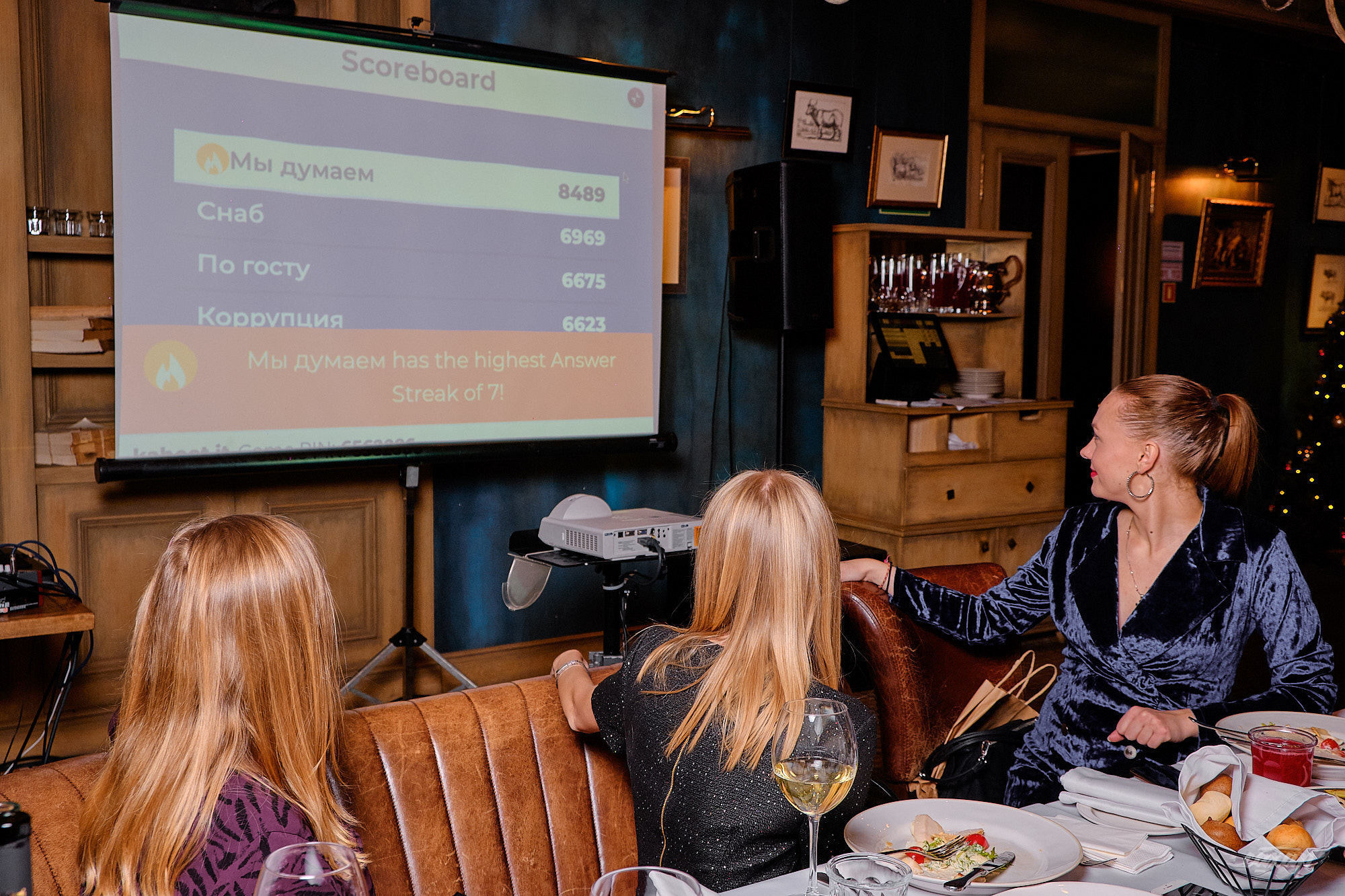 Новогодний Банкет в Стейк Хаус. Профессиональный фотограф в Екатеринбурге Юра Сахар
