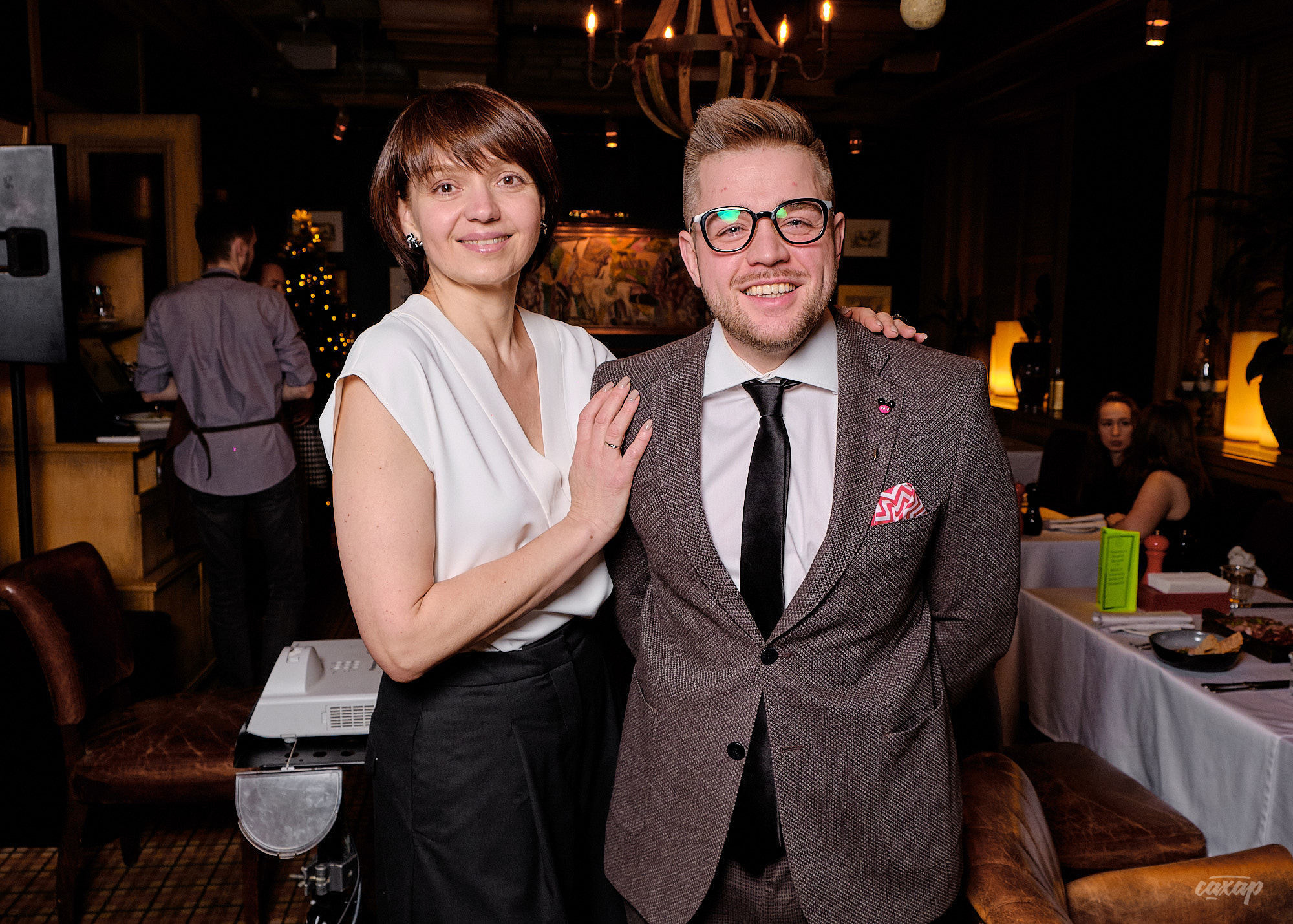 Новогодний Банкет в Стейк Хаус. Профессиональный фотограф в Екатеринбурге Юра Сахар