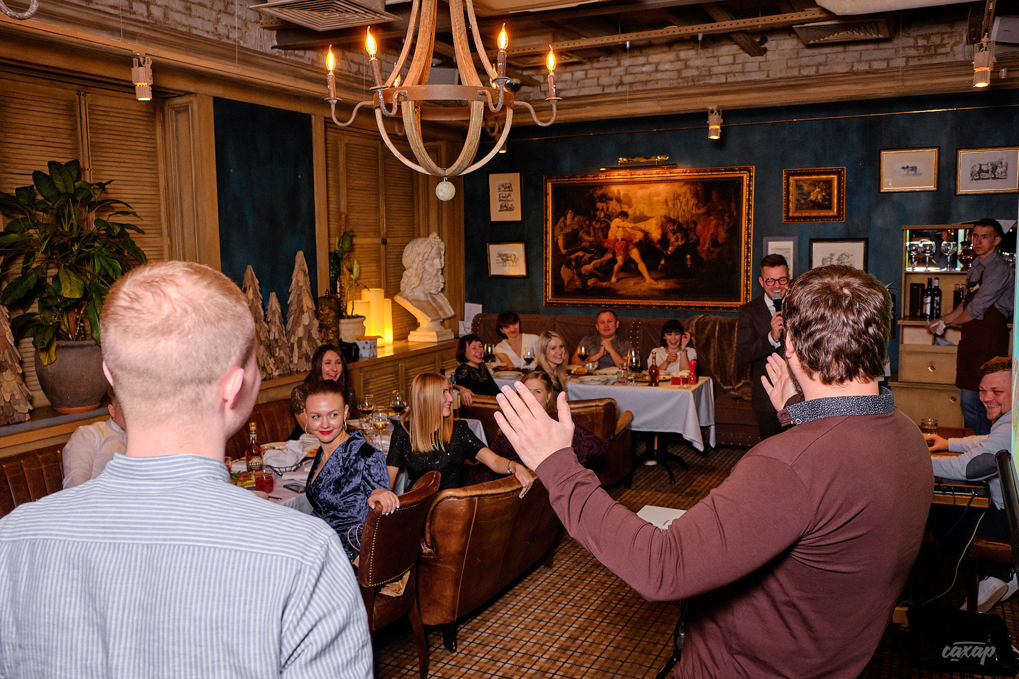 Новогодний Банкет в Стейк Хаус. Профессиональный фотограф в Екатеринбурге Юра Сахар
