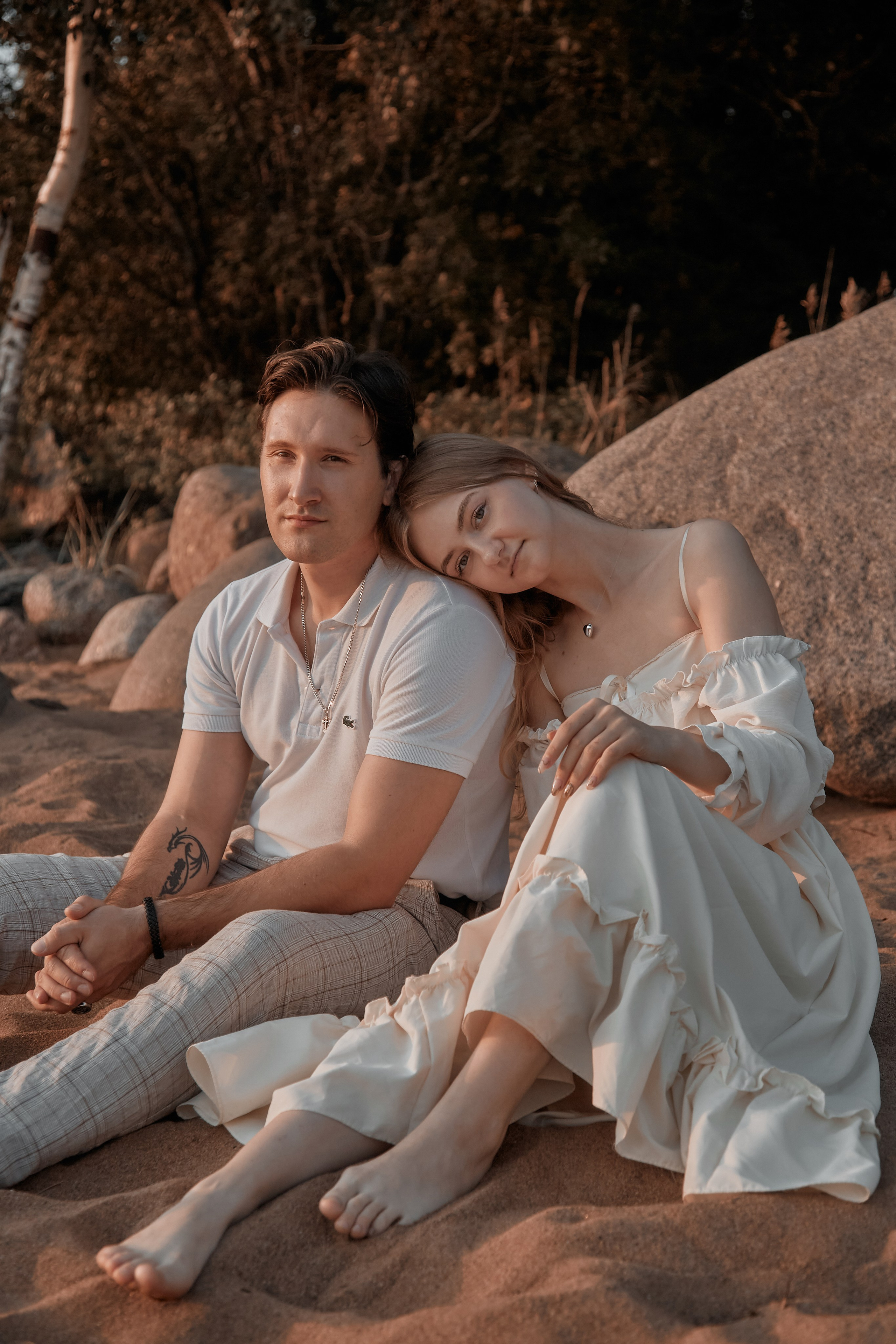 Люба и Влад на заливе. Фотограф Анастасия Федорова  Санкт-Петербург