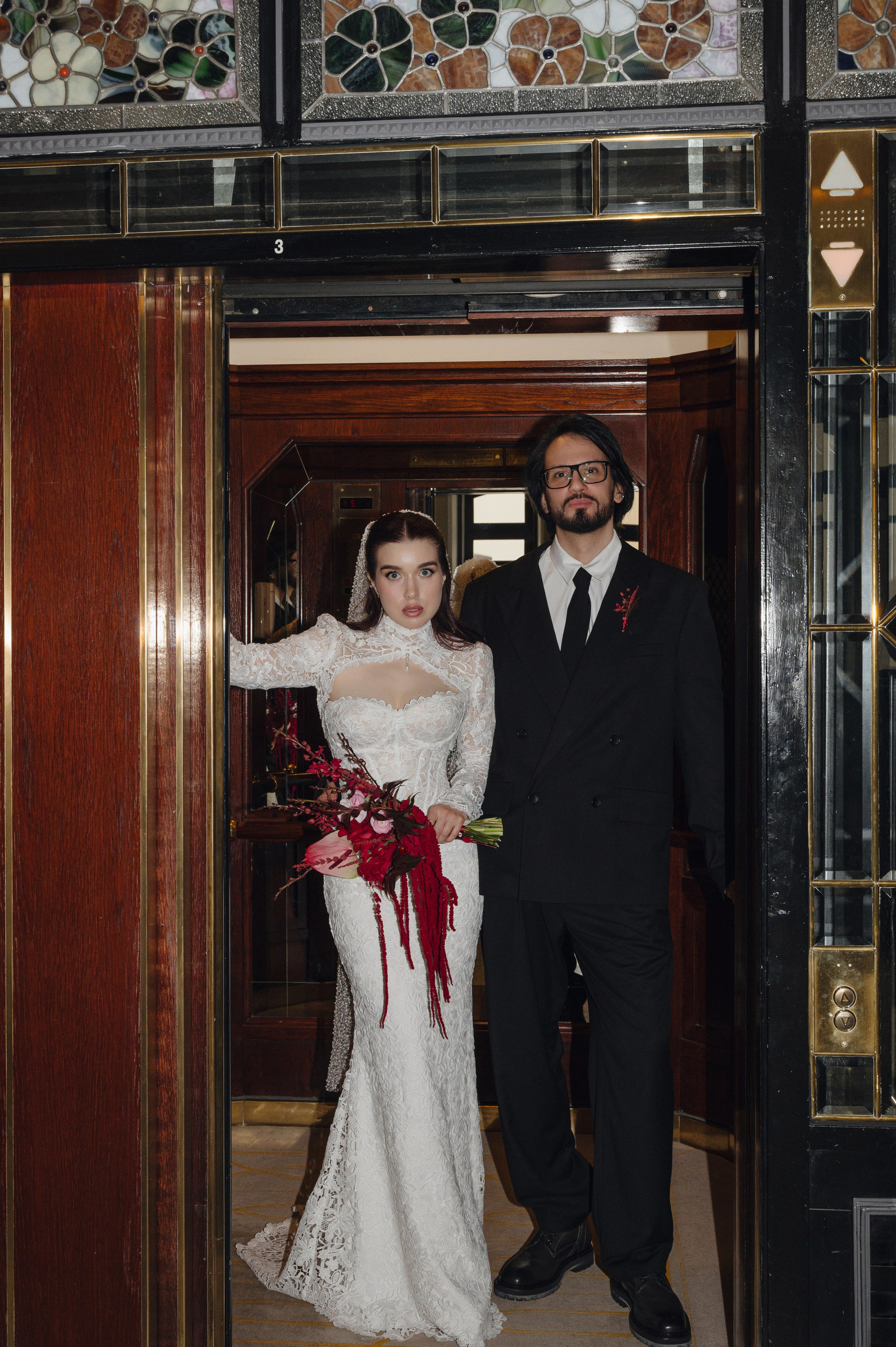 Денис и Анастасия. Метрополь и Особняк Спиридонова. Свадебный фотограф Москва и Санкт-Петербург. Анастасия Чудина