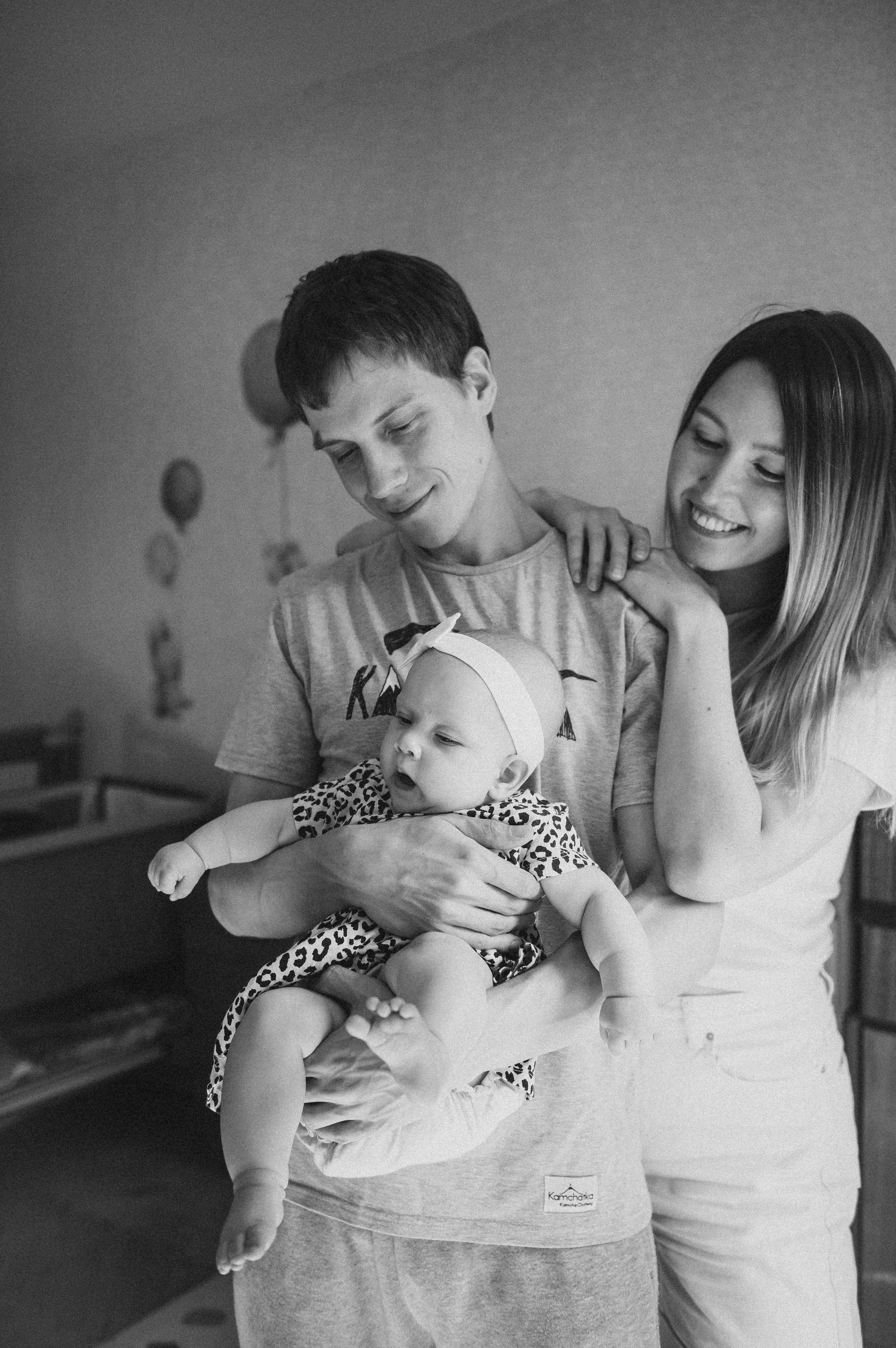 Семья, дома. Анна Смирнова. Фотограф, Москва