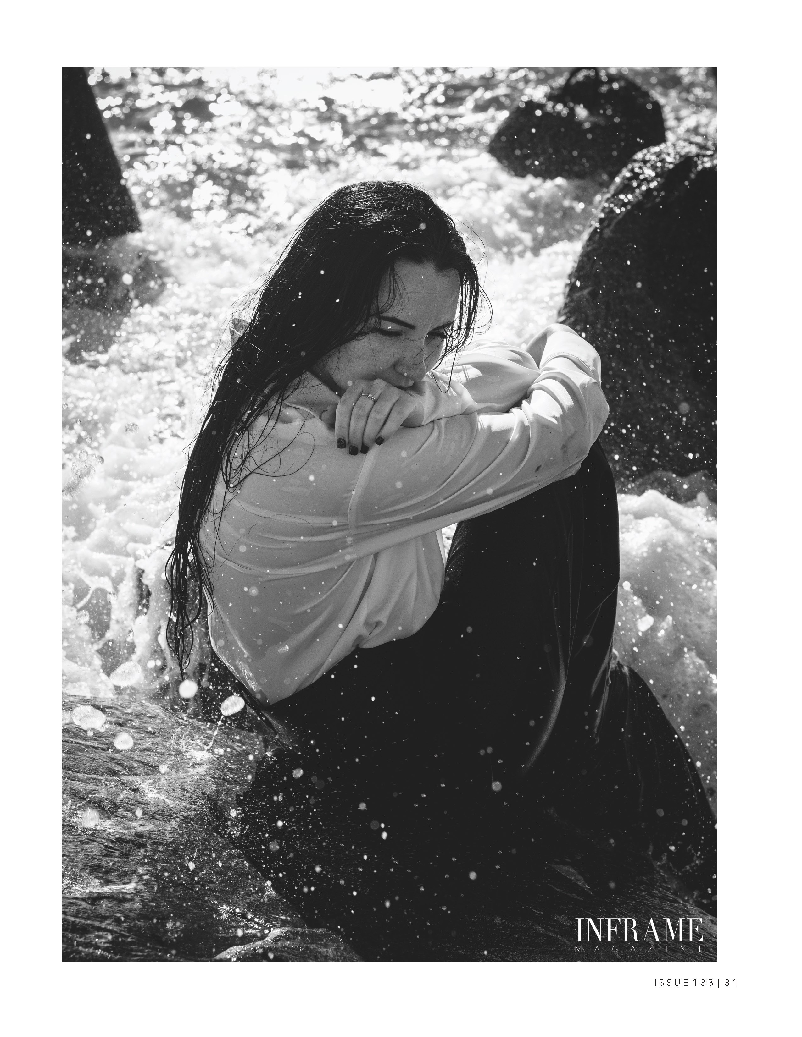 Публикация фотосессии в журнале в выпуске черное и белое. Фотограф в Сочи | Щербакова Дарья