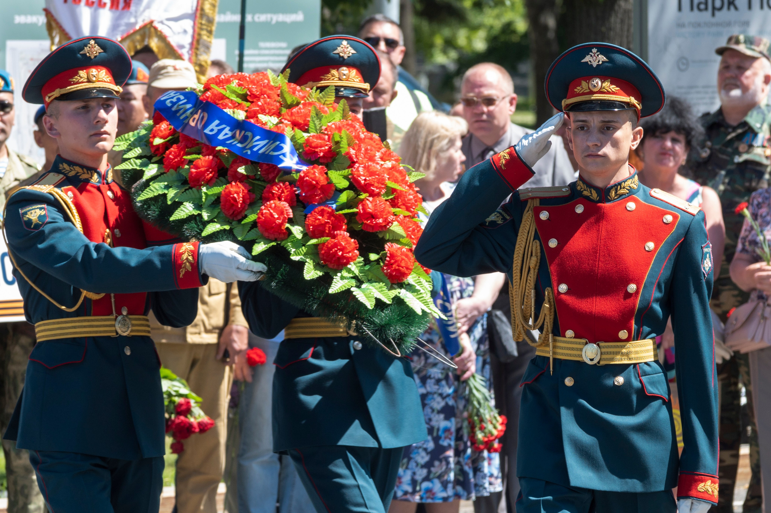 День ветеранов боевых действий 2022. Фотограф Роман Адлер