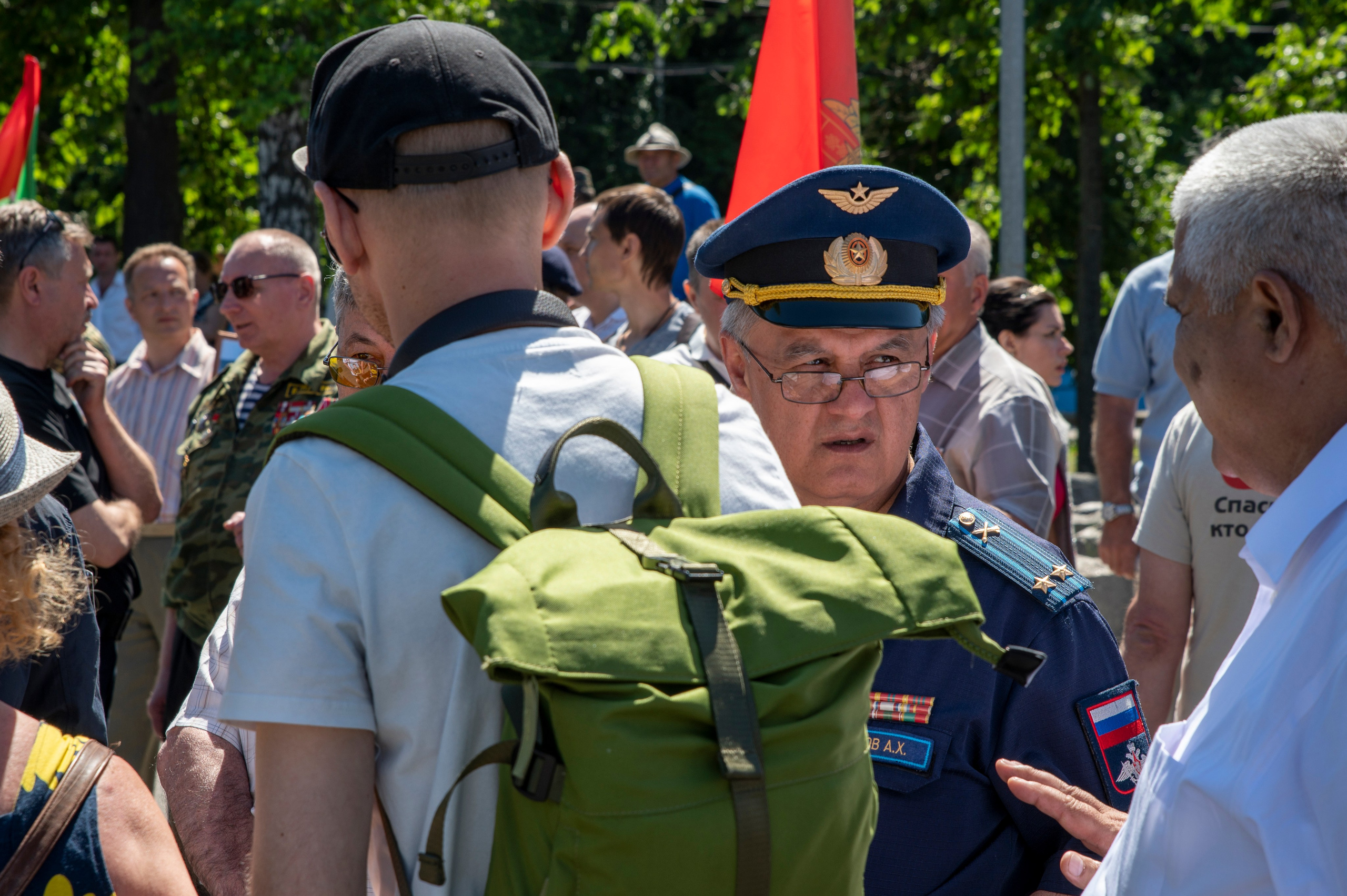 День ветеранов боевых действий 2022. Фотограф Роман Адлер