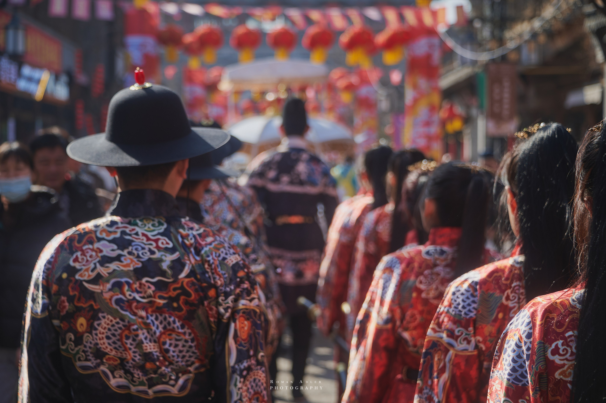 Новогодний парад в Цинчжоу. Китай. Фотограф Роман Адлер