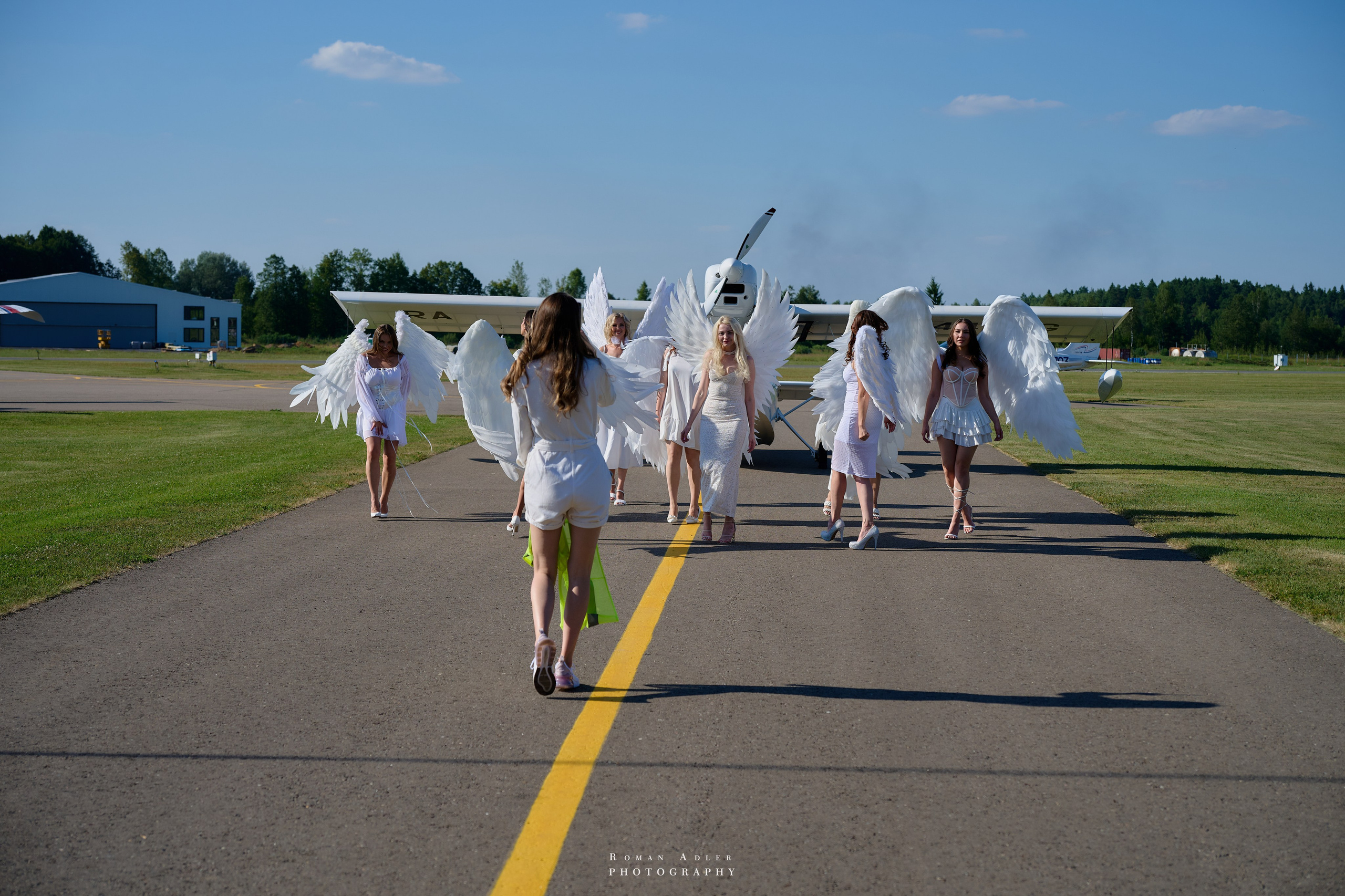 Ангелы ТОП Стюардесс. Фотограф Роман Адлер