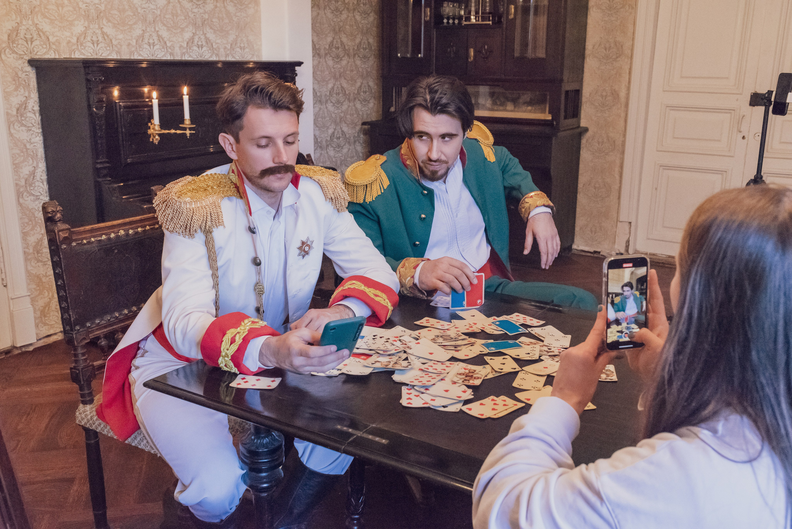 Съёмка «Пиковая дама» для Piterville. Фотограф, ретушёр, графический дизайнер в Петербурге Борякина Настя