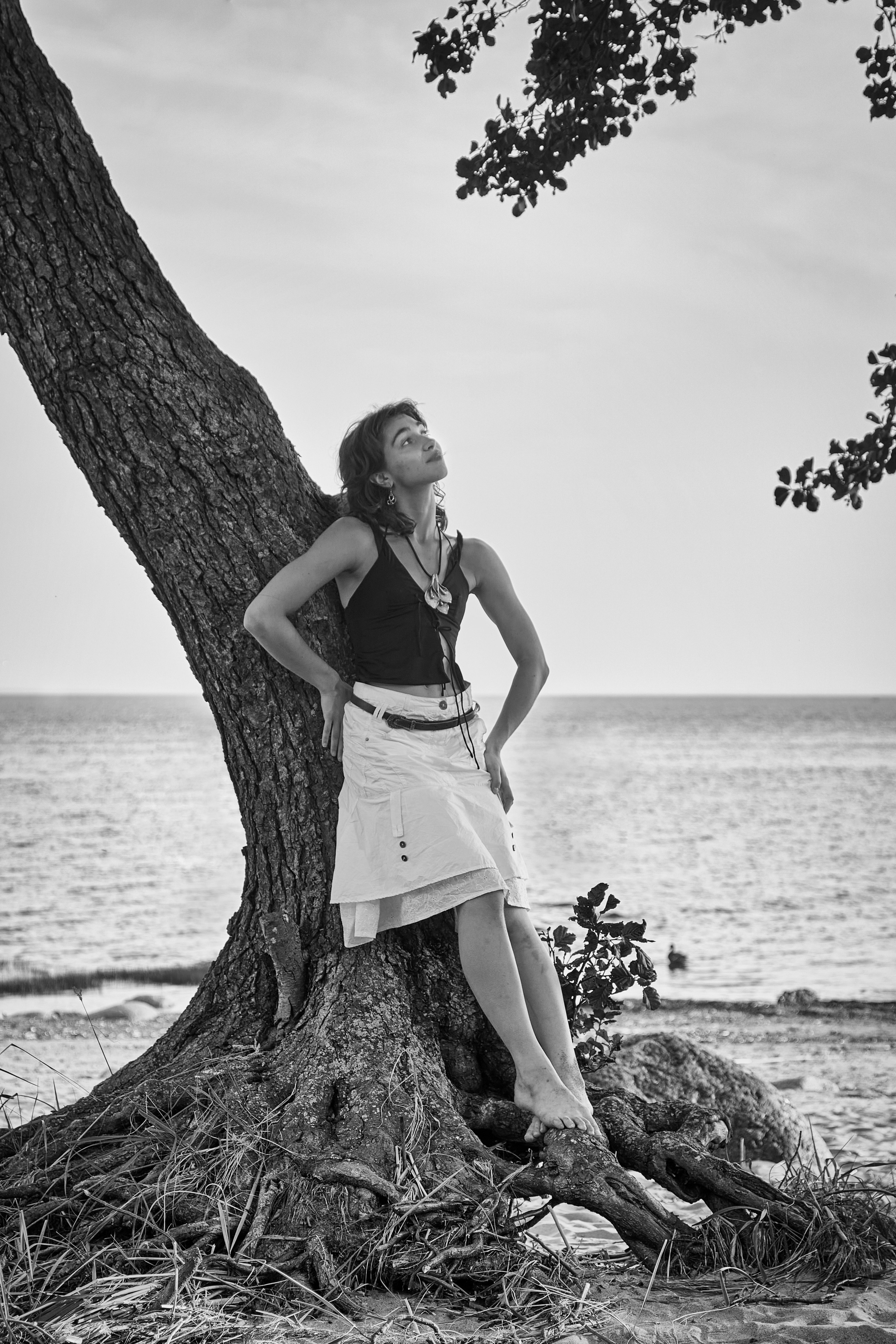 Девушка и море. Фотограф Владимир Артамонов