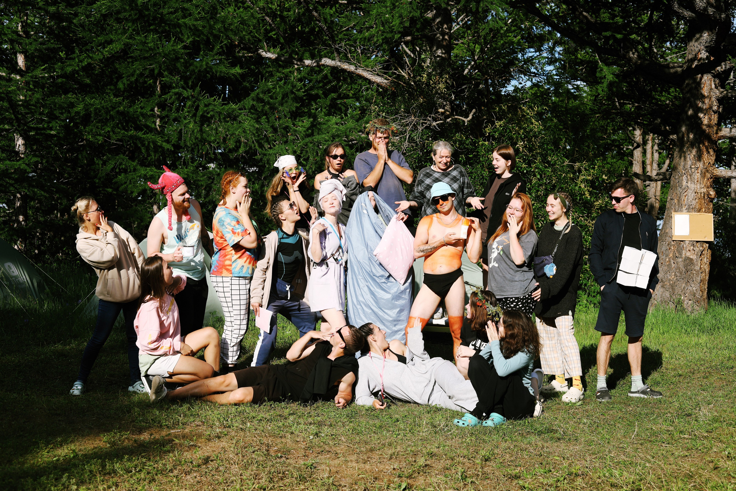 Лето 2024 / палатки. 1642 — первый лагерь для взрослых на Байкале