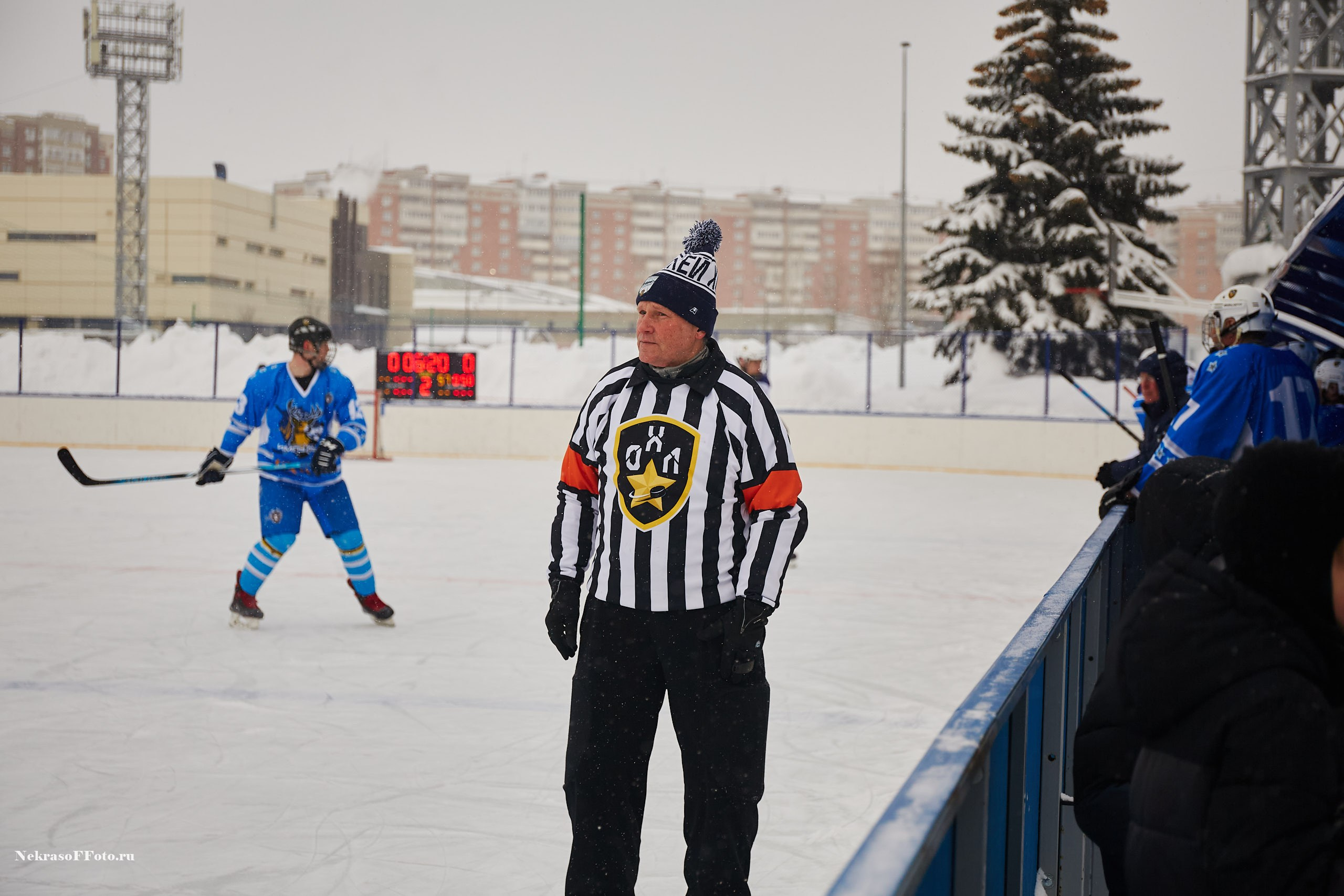 Турнир по хоккею «Русская классика» в рамках Офицерской хоккейной лиги. Спортивный фотограф Некрасов Денис