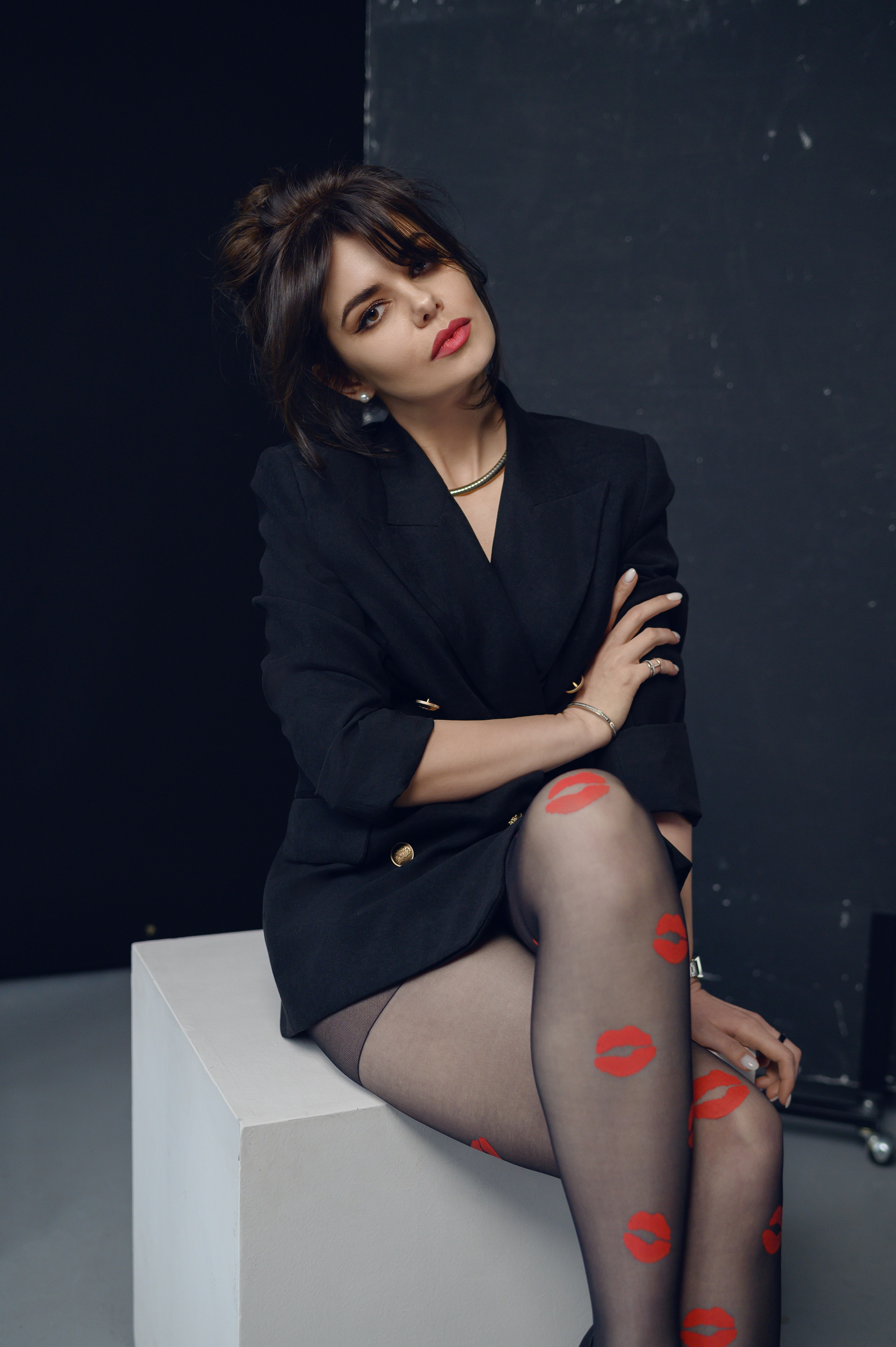 Женственная фотосессия в классическом стиле