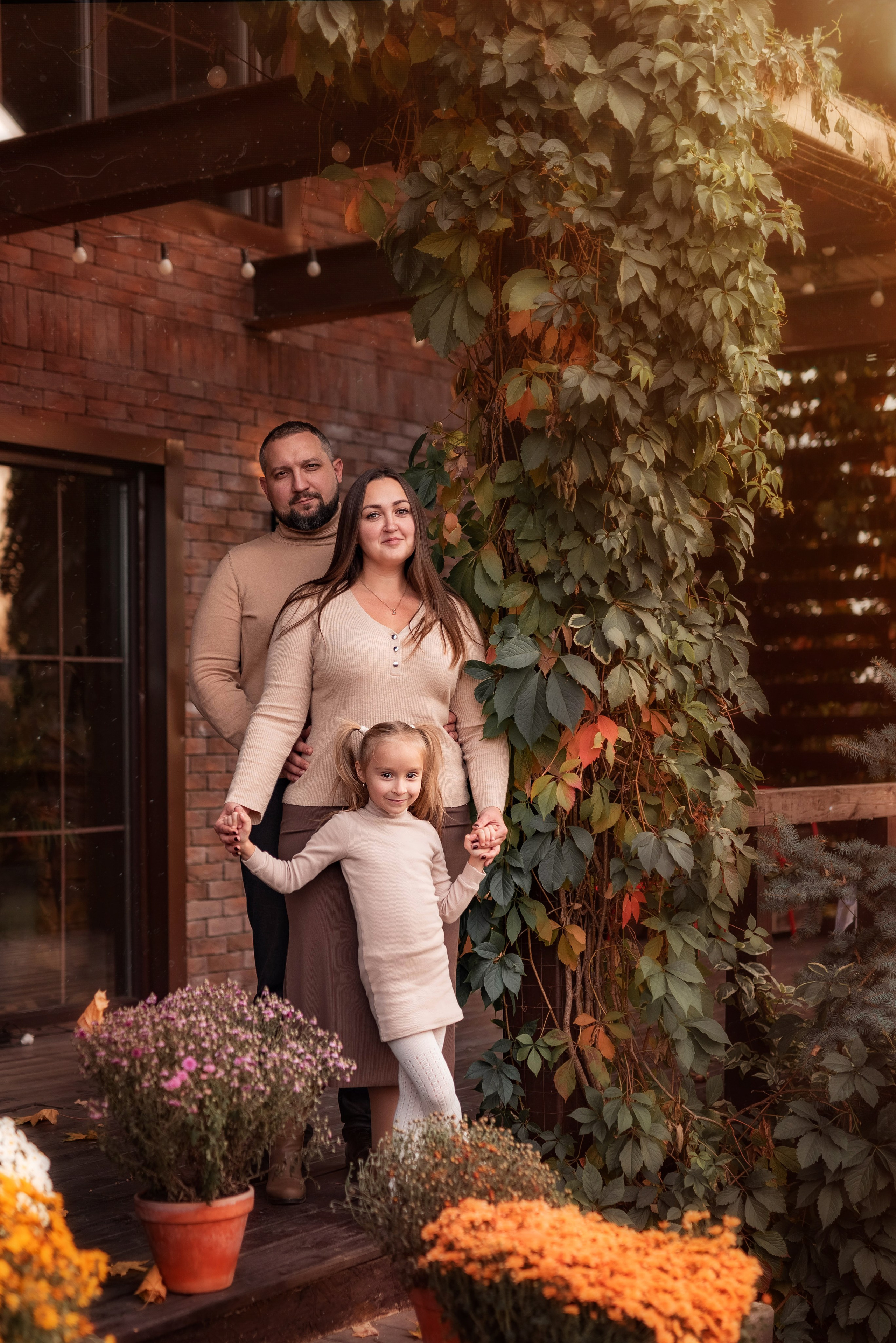 Осенняя семейная фотосессия. Семейный, детский фотограф в Воронеже Анна Никитина