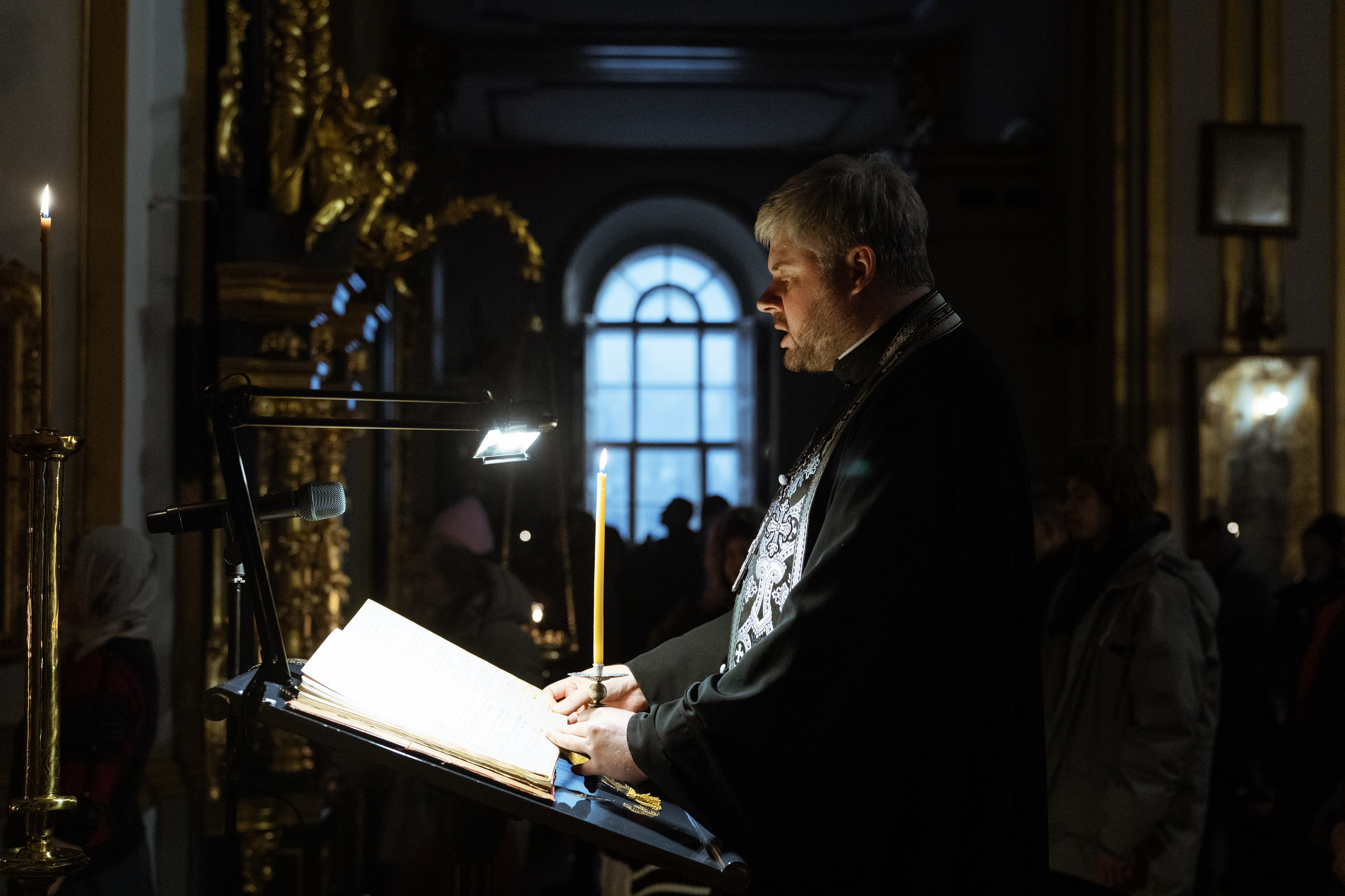 Великое повечерие с чтением Великого покаянного канона преп. Андрея Критского. НИКОЛО-БОГОЯВЛЕНСКИЙ МОРСКОЙ СОБОР