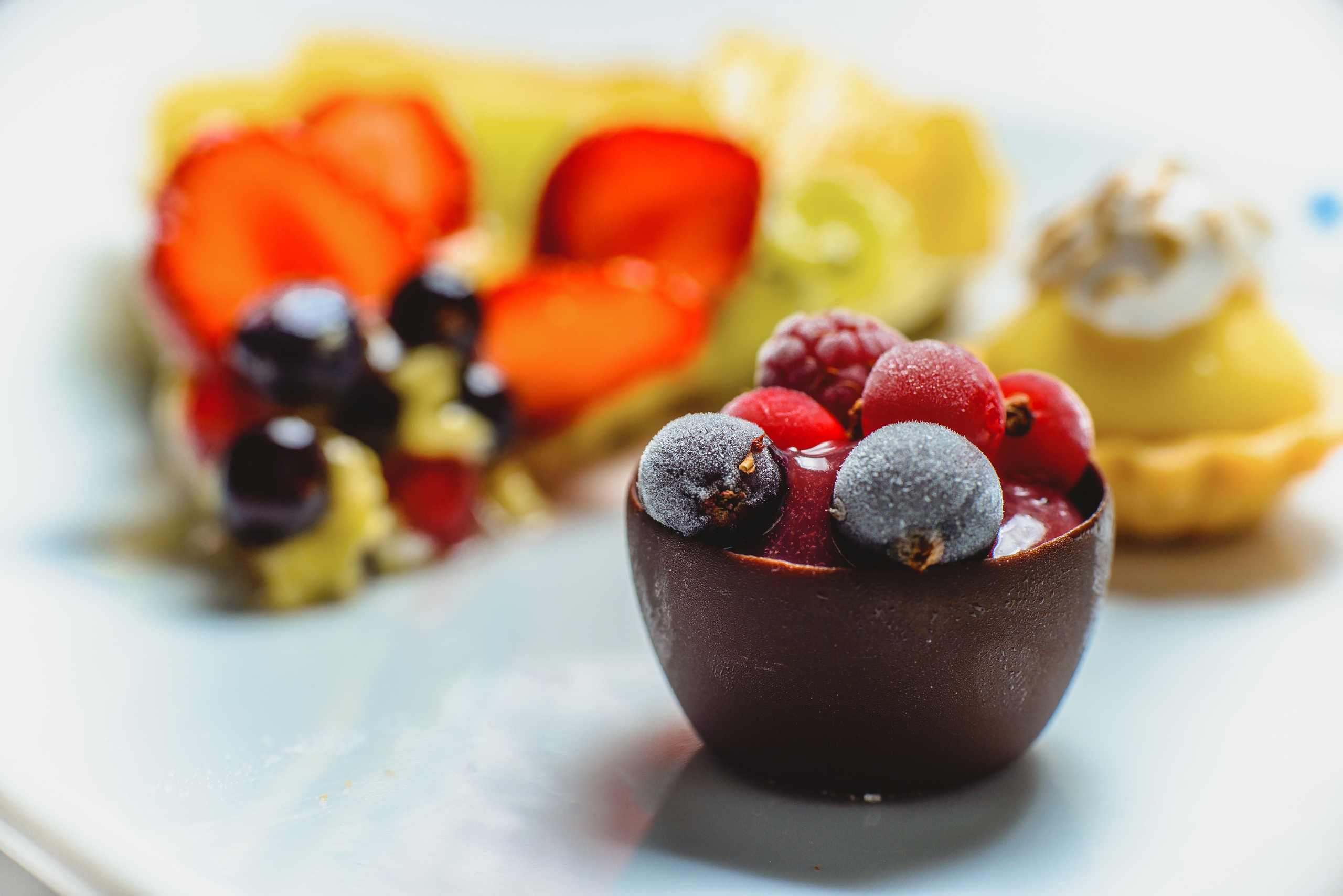 Фотосессия десертов для меню и сайта ресторана "Tre Gioje". Фотограф интерьеров Фотосъемка рекламы в Ялте и по Крыму