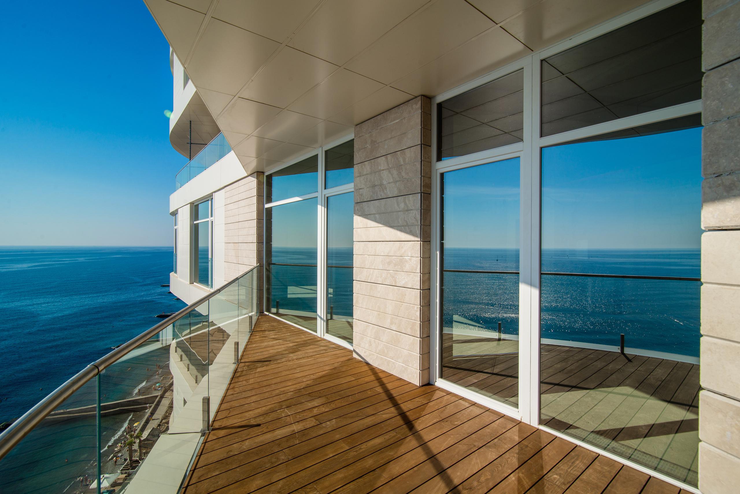 Архитектурная съемка жилого комплекса "Opera Prima" в Ялте. Фотограф интерьеров Фотосъемка рекламы в Ялте и по Крыму