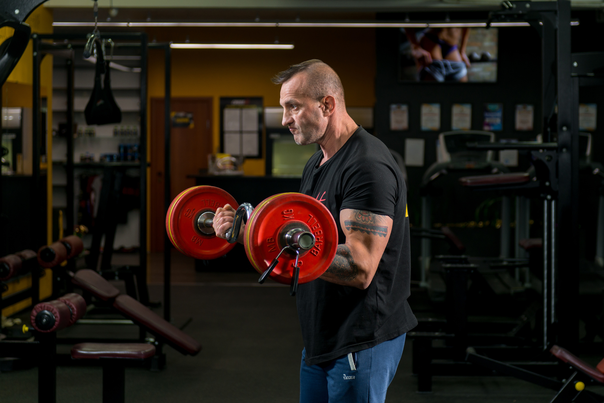 Фотосъемка в тренажерном зале