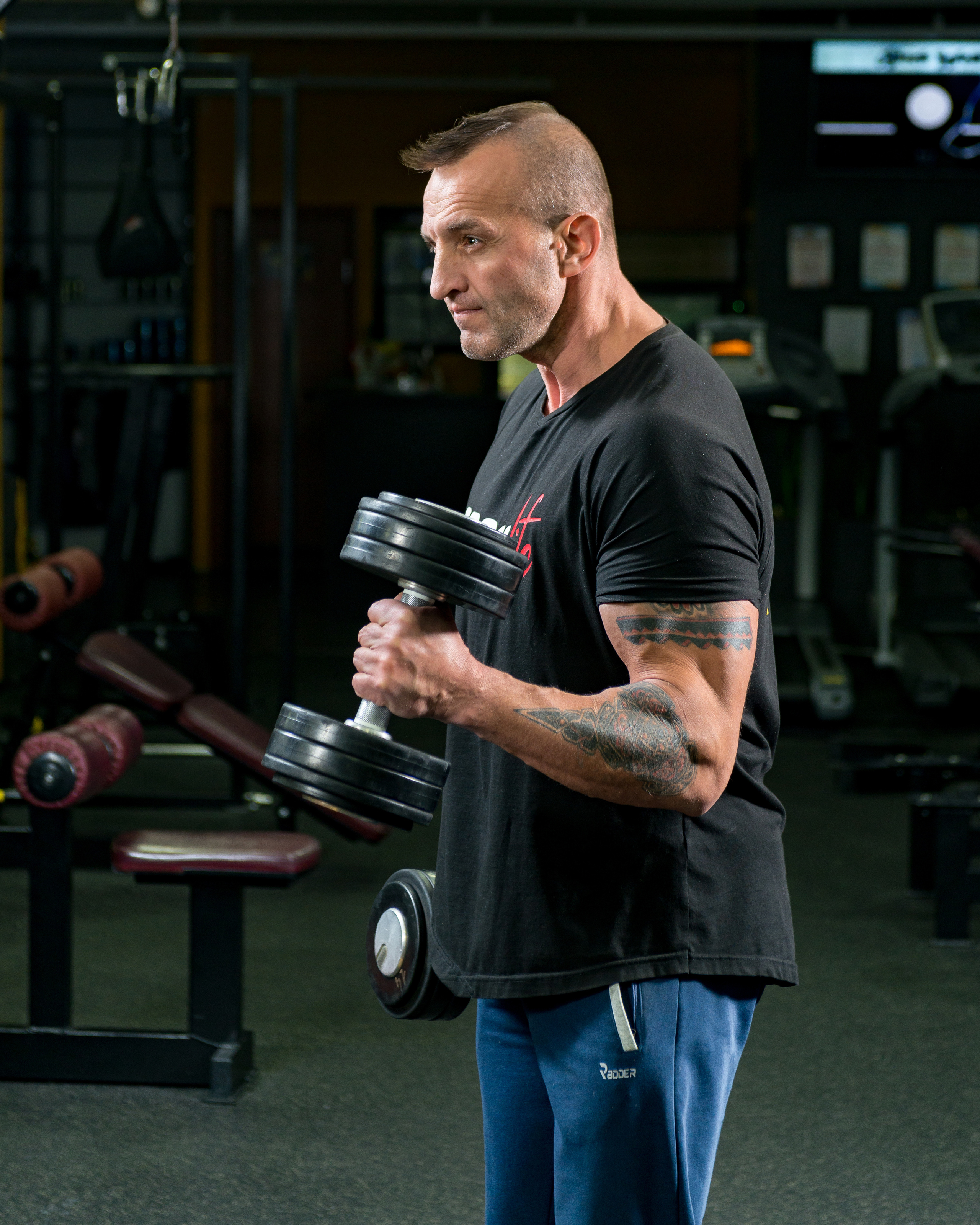 Фотосессессия в спортзале