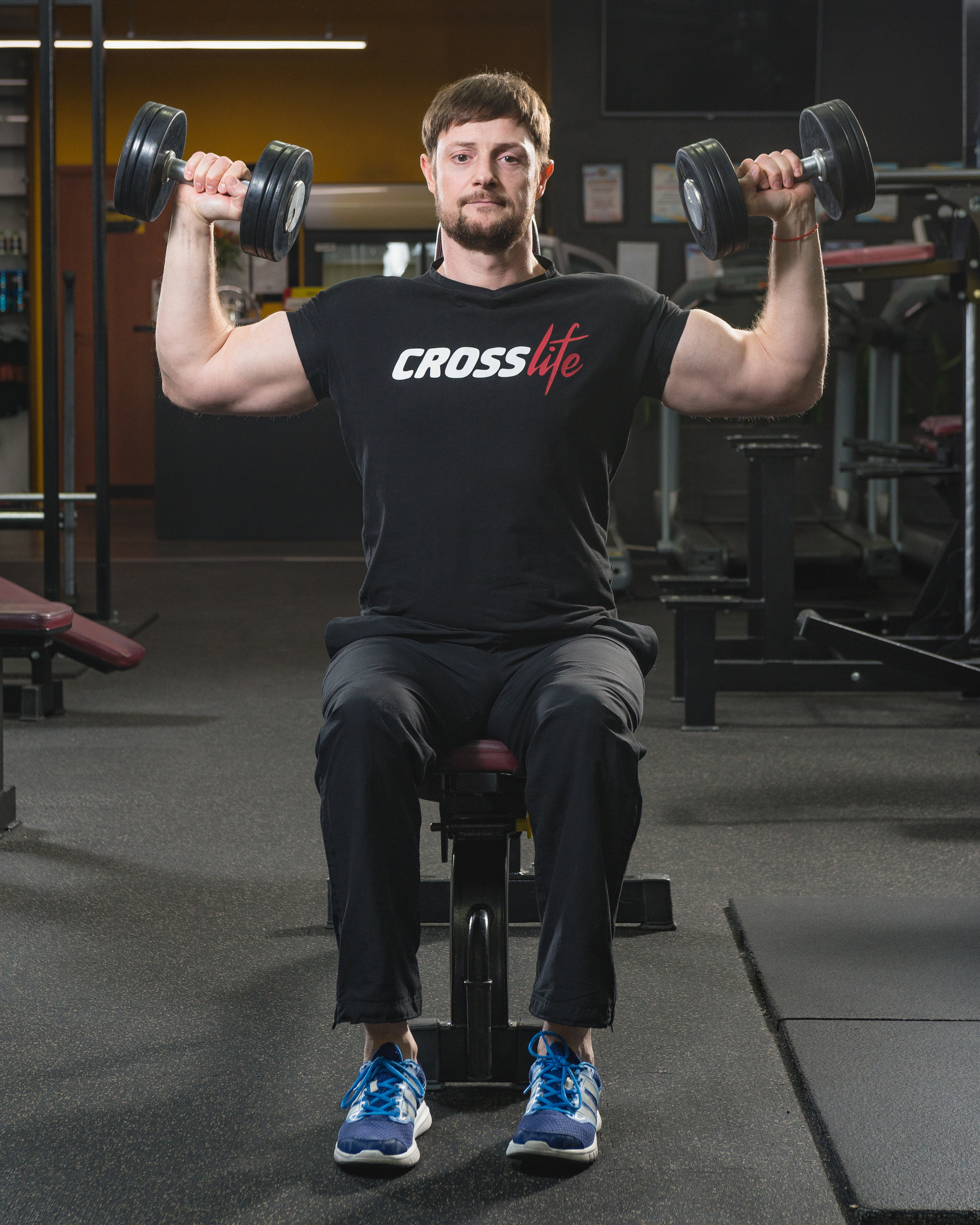 Рекламная фотосессия для тренажерного зала "CrossLife" в Ялте. Фотограф интерьеров Фотосъемка рекламы в Ялте и по Крыму