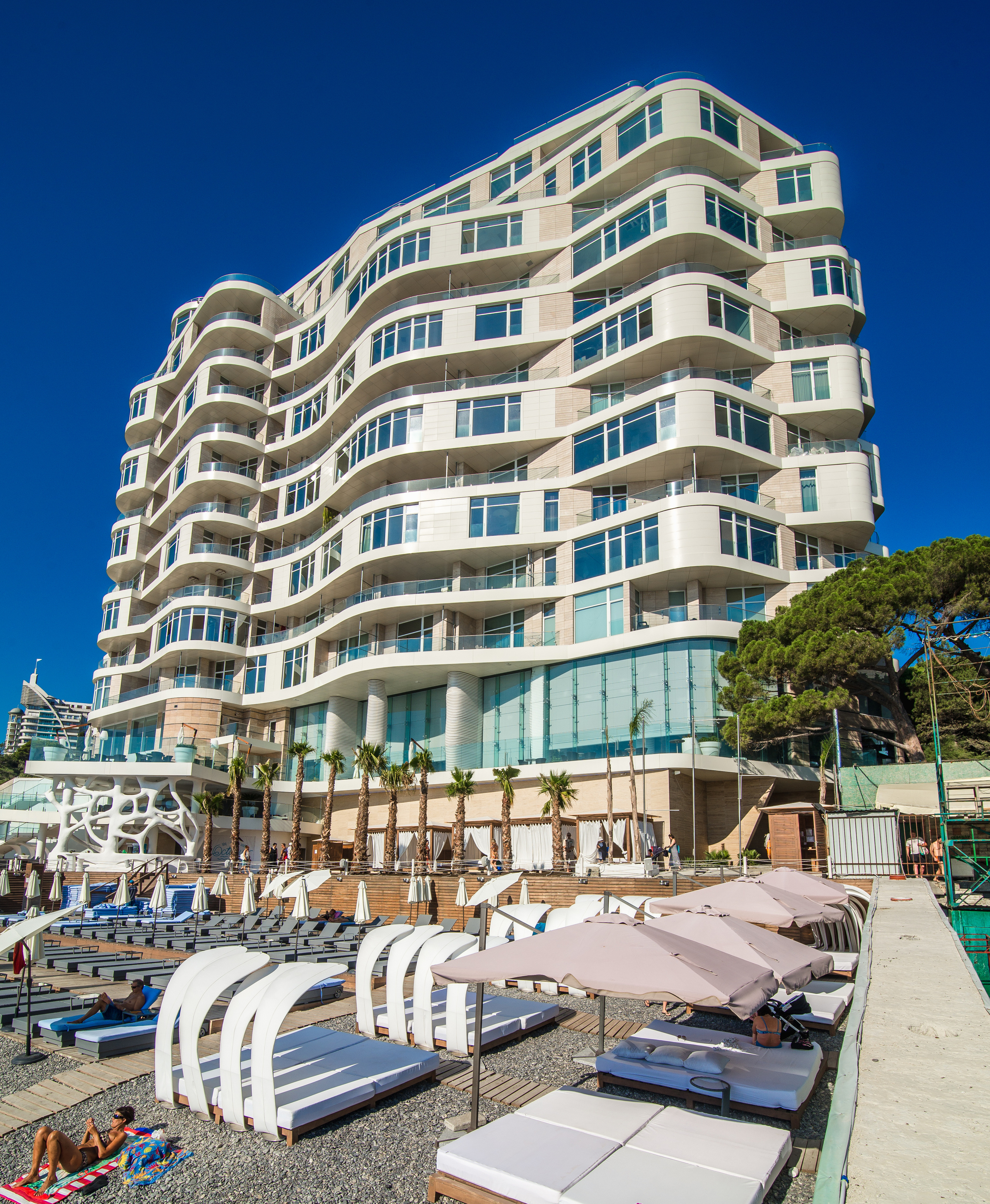 Архитектурная съемка жилого комплекса "Opera Prima" в Ялте. Фотограф интерьеров Фотосъемка рекламы в Ялте и по Крыму