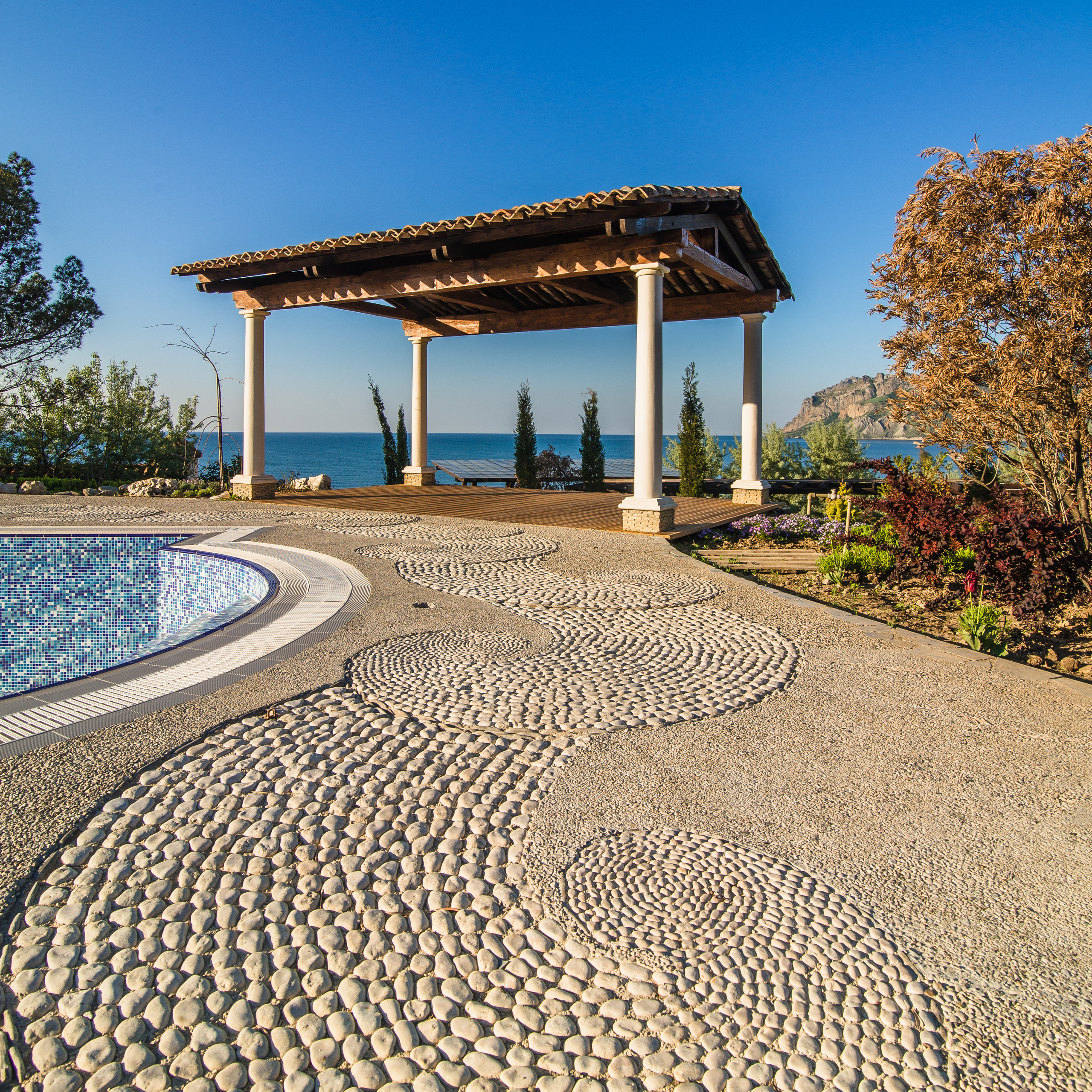 Фотосъемка дома в средиземноморском стиле у моря в Коктебеле. Фотограф интерьеров Фотосъемка рекламы в Ялте и по Крыму