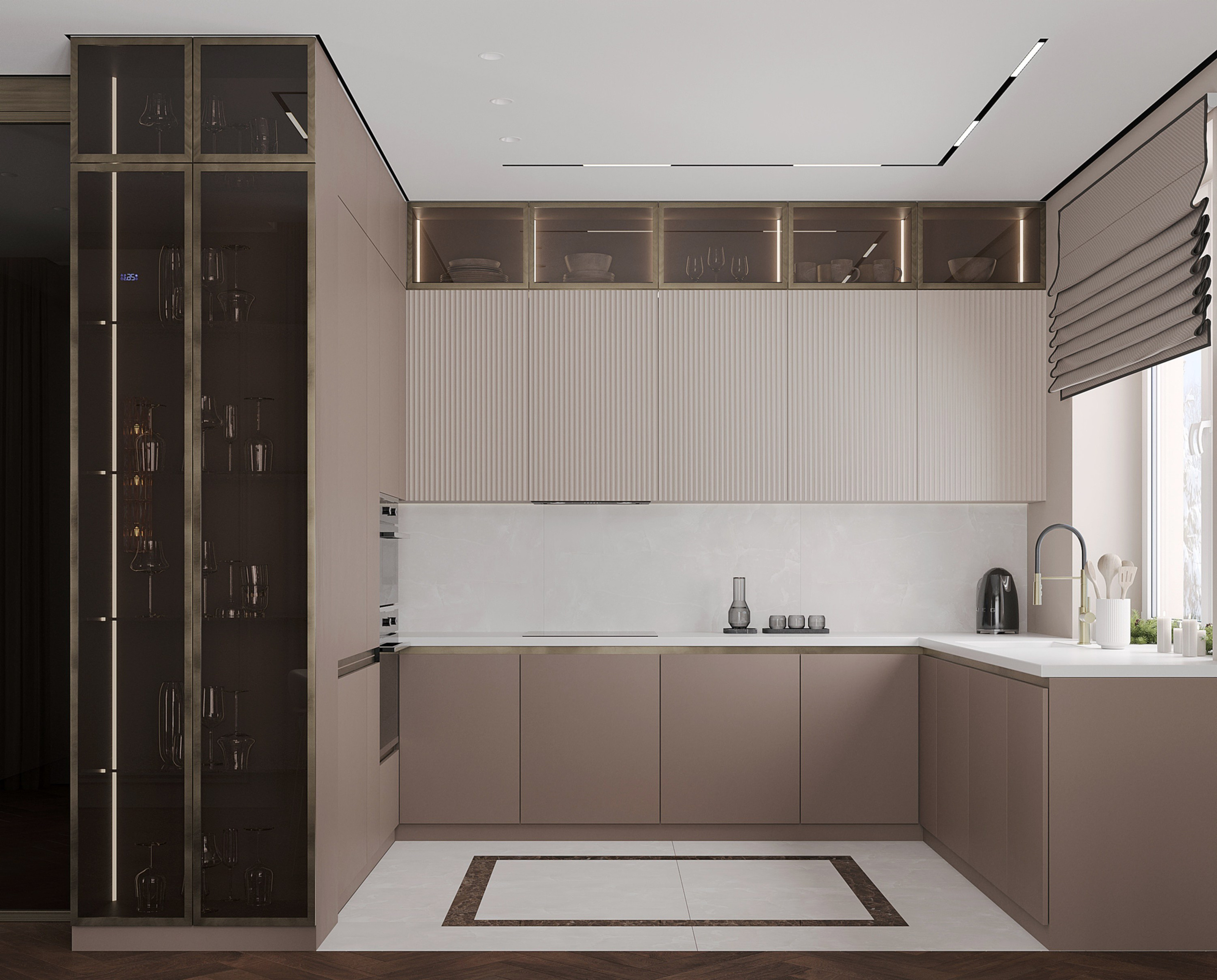 Проект Дома Казань. Студия дизайна интерьера Лактионовой Елены