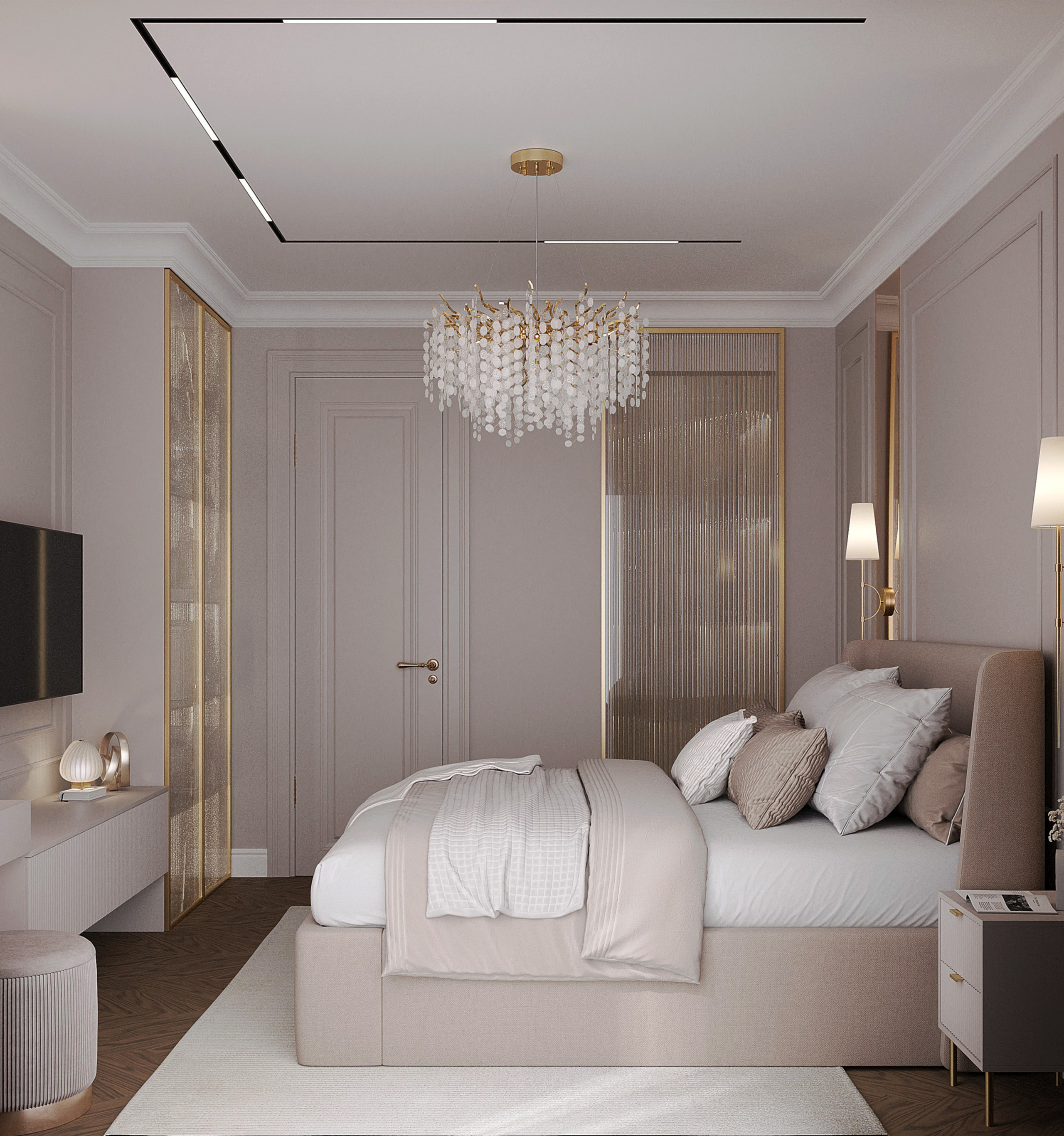 Проект ЖК City Bay Москва. Студия дизайна интерьера Лактионовой Елены