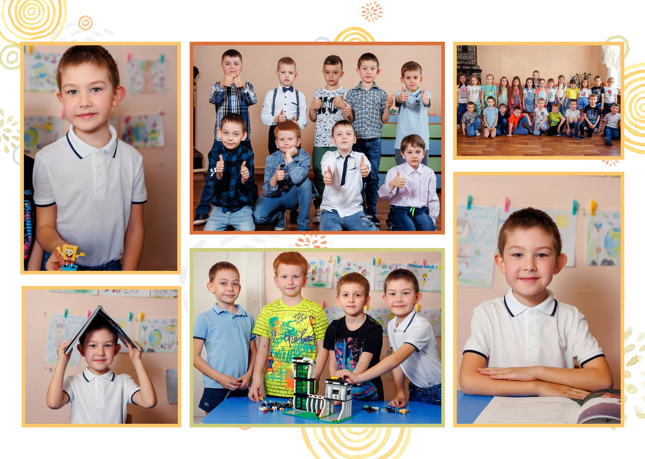 Выпускной альбом для детского сада. Семейный фотограф в Саратове Юлия Охотникова