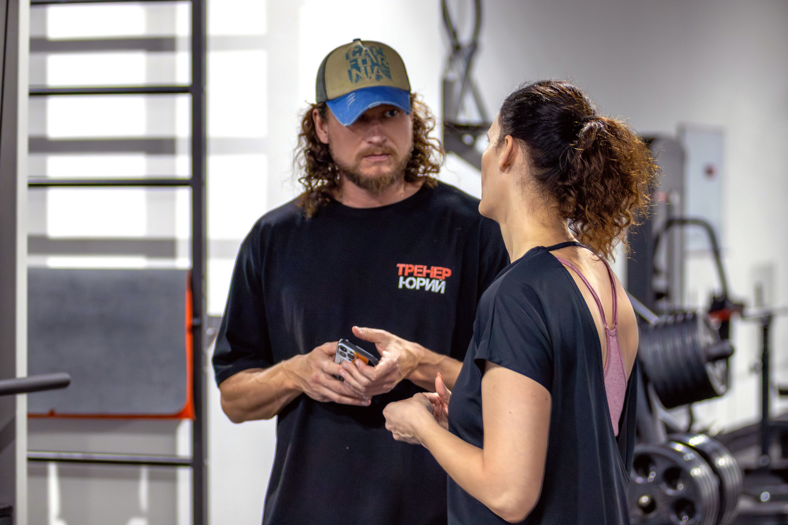 Фотосессия тренажерного зала