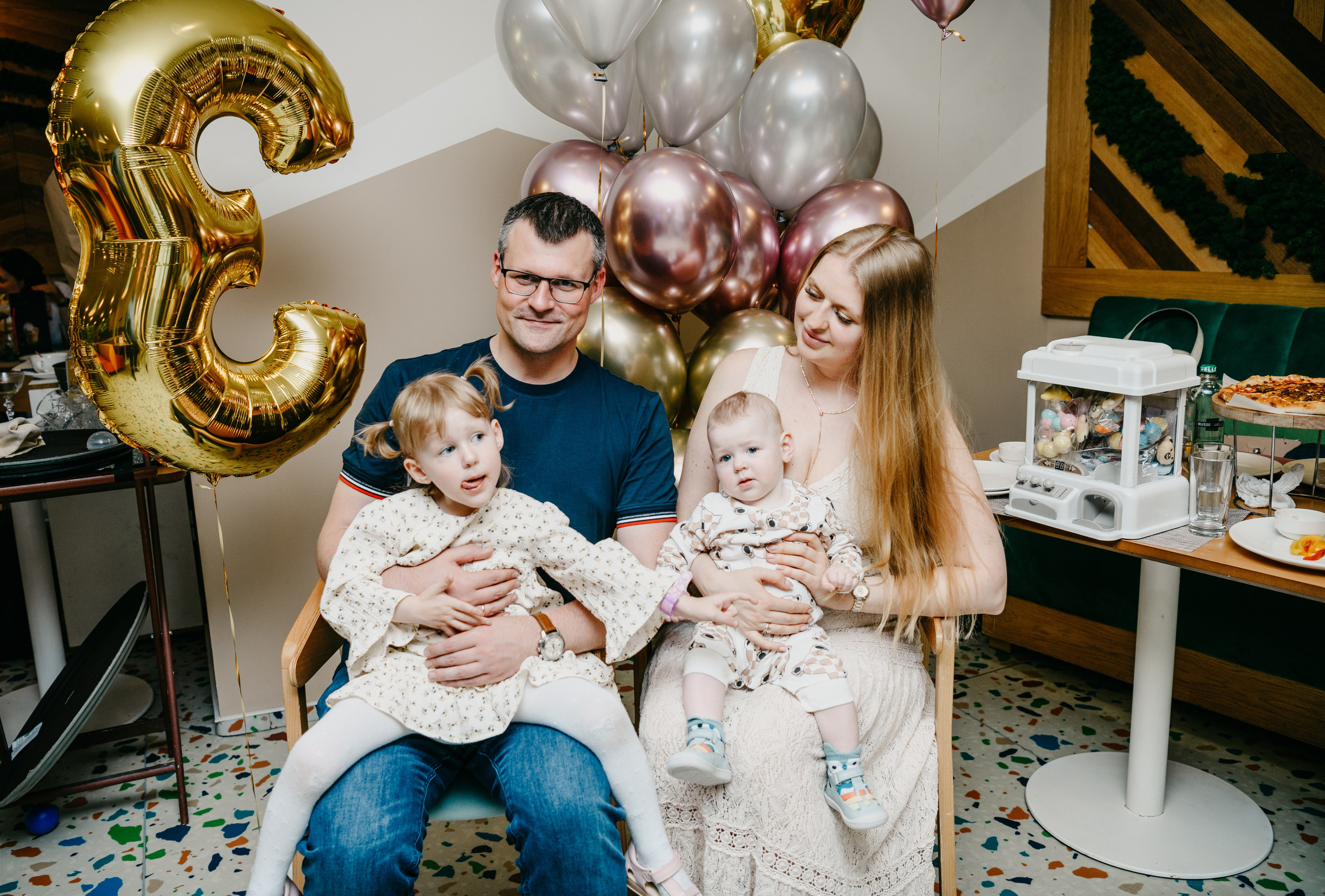 ДР Лизика. 3 года. Фотограф на выписку из роддома в Москве и МО