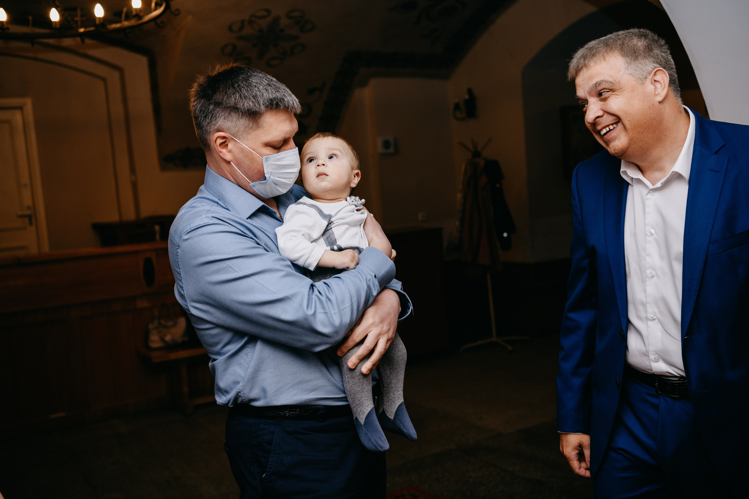 Крещение Александра. Фотограф на выписку из роддома в Москве и МО