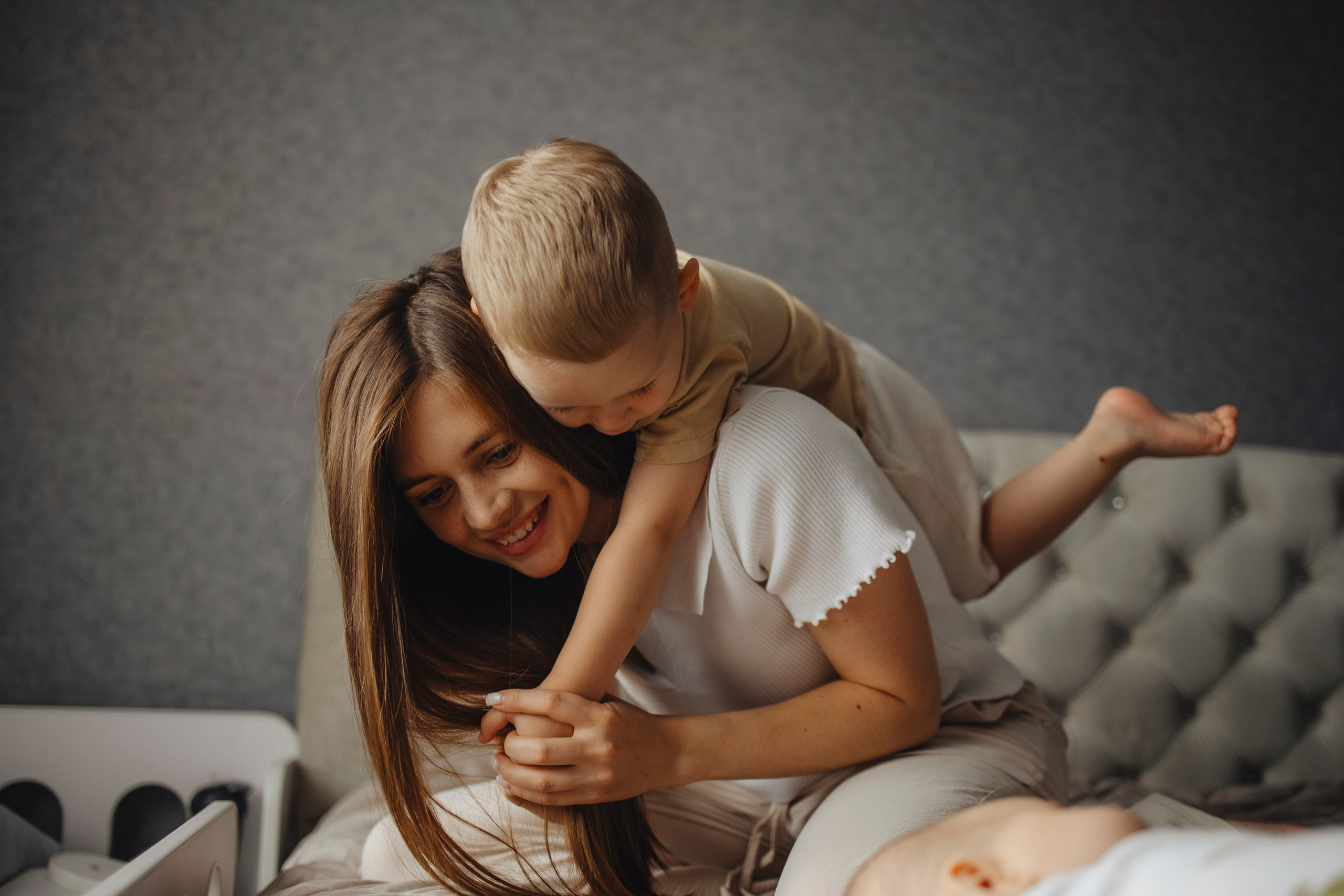 Аня с детками. Семейный и детский фотограф в Краснодаре Филиппова Ольга