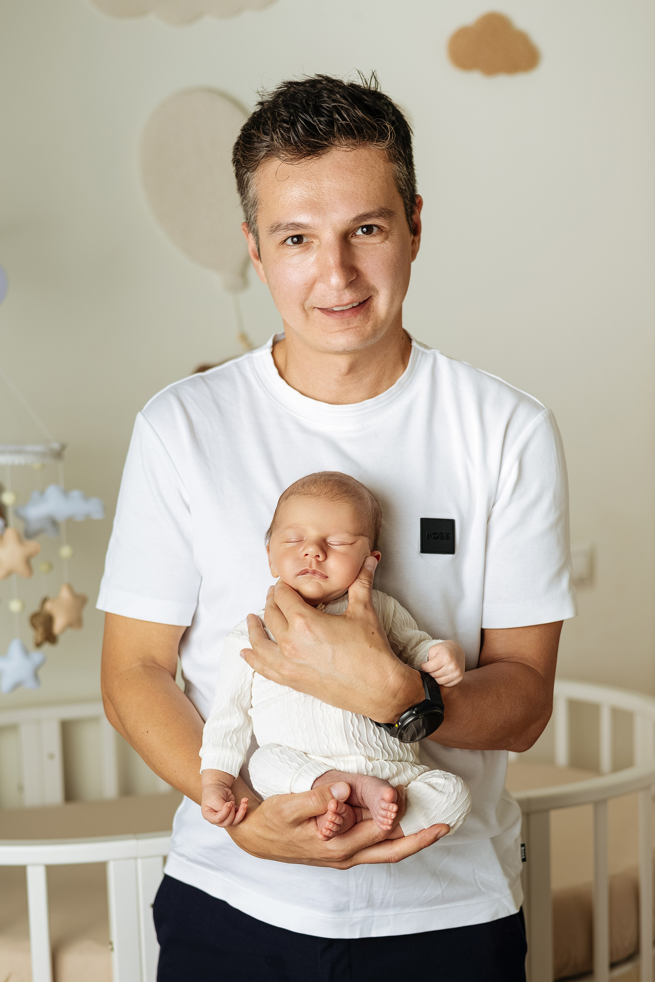 Сергей 23 дня. Фотограф новорожденных в Санкт-Петербурге Екатерина Иванова