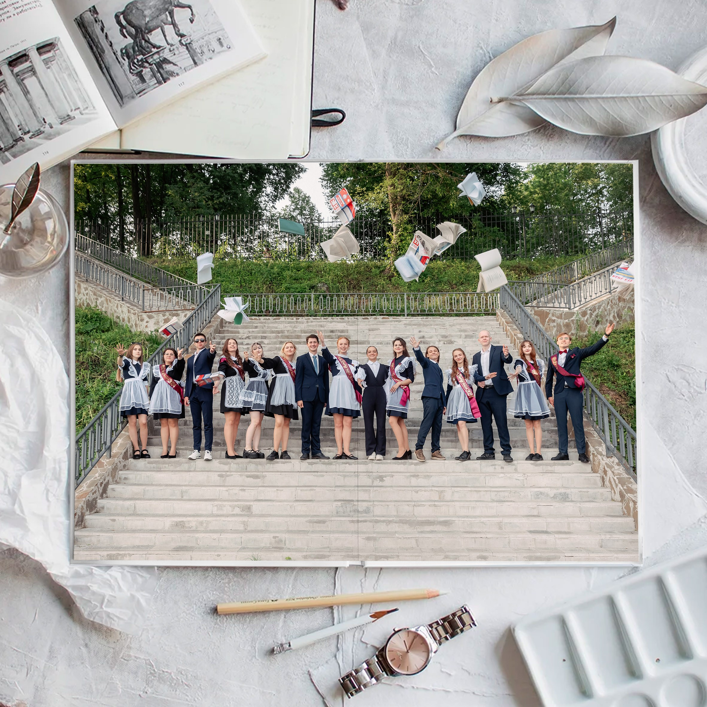 Выпускной альбом M для старшей школы. REPEYBOOK | Выпускные альбомы для детского сада и класса