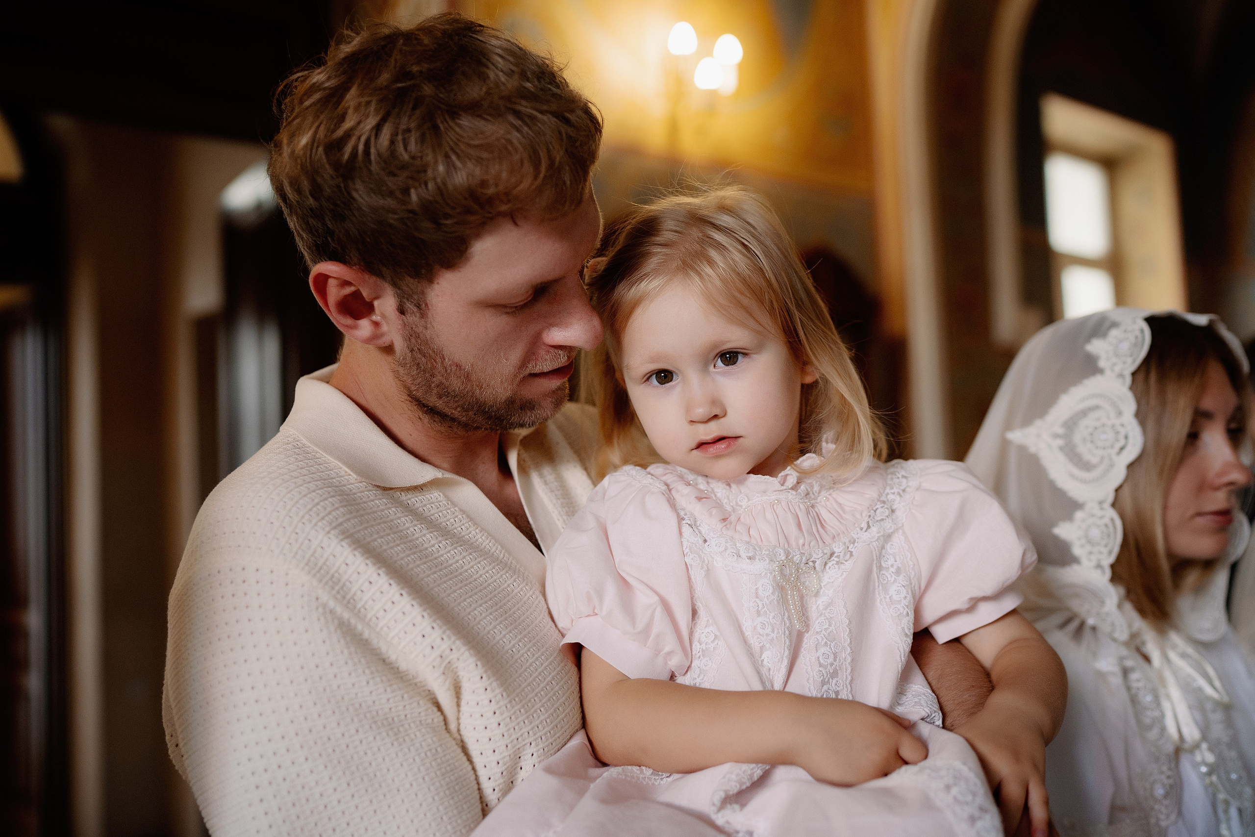 Крещение Эммы. Фотограф на Крещение и Венчание в Красноярске Рамазанова Юлия