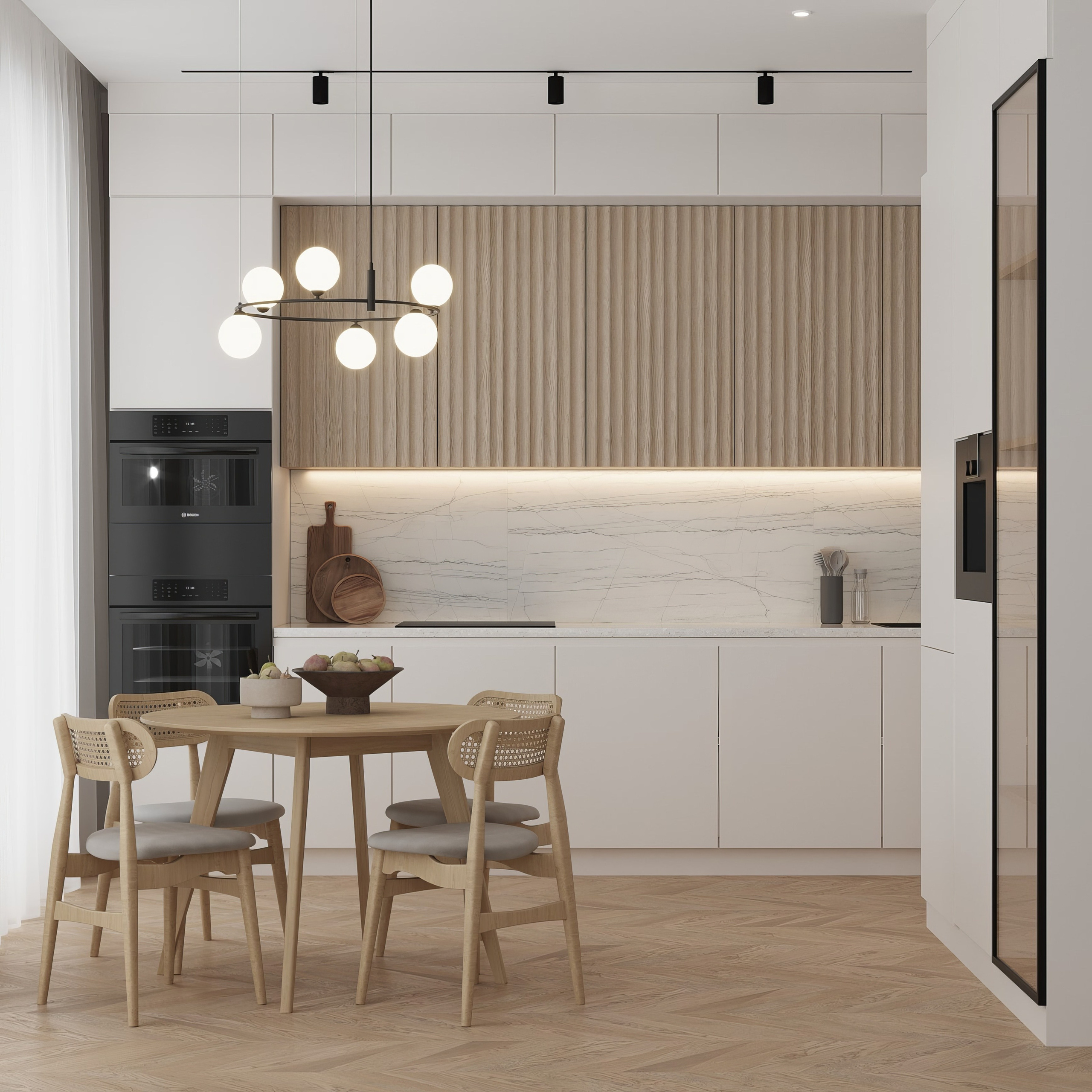 Частный дом в современном стиле. Дизайнер интерьеров Ростов-на-Дону Кристина Карпенко