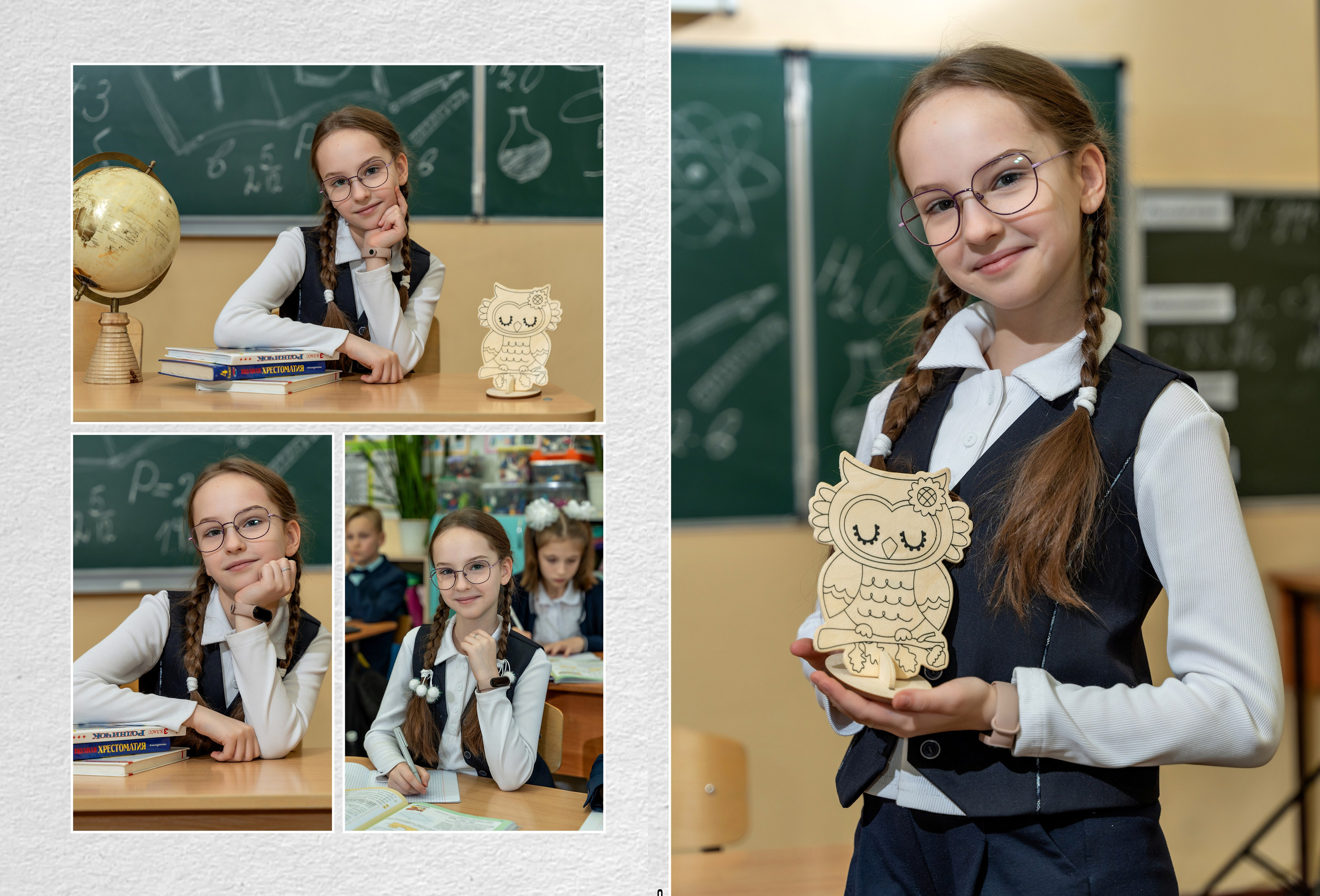 Книга на 4 разворота. Школьный и семейный фотограф в Ульяновске Елена Агафонова