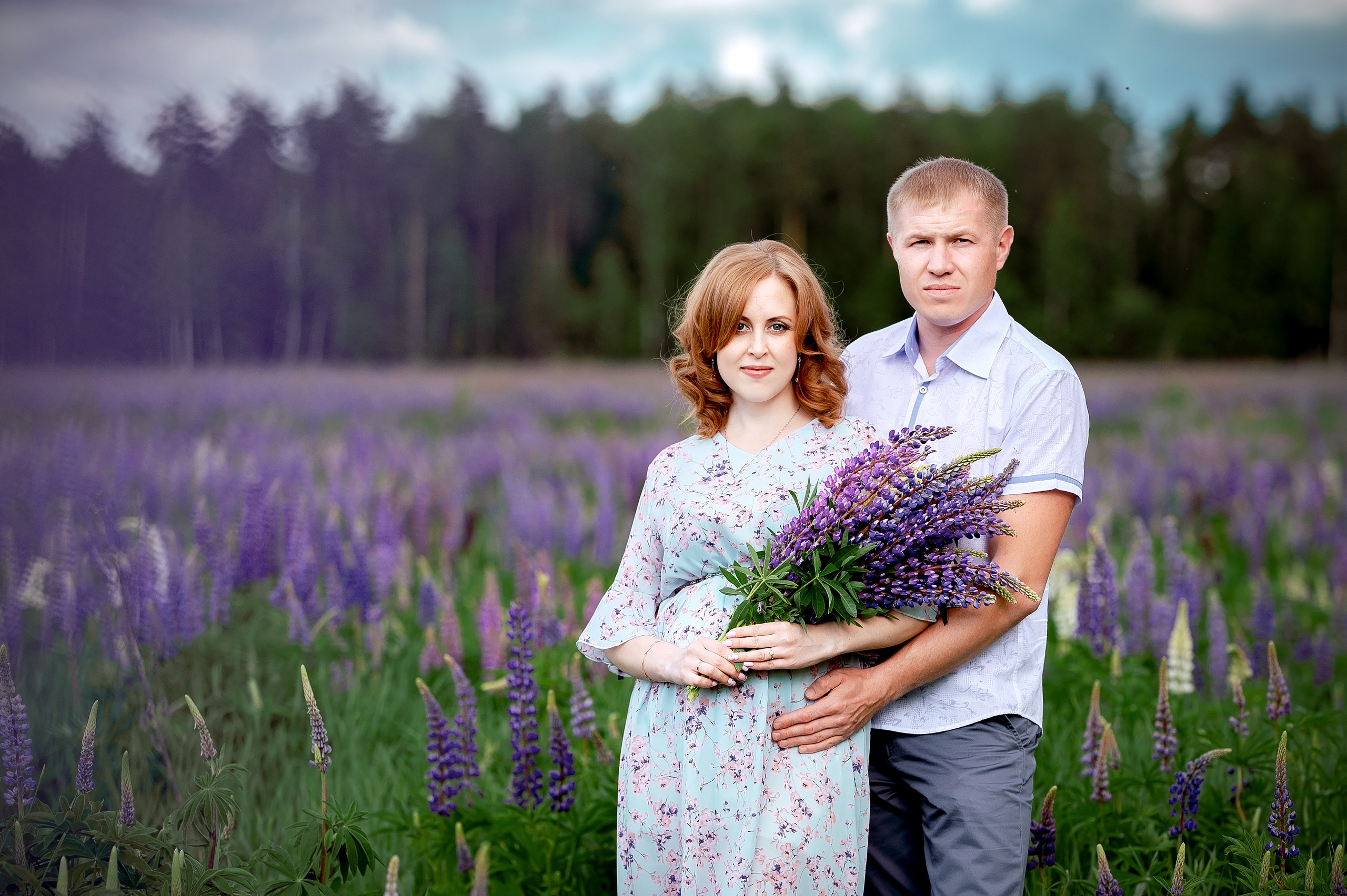 Щелково люпиновое поле фотосессия