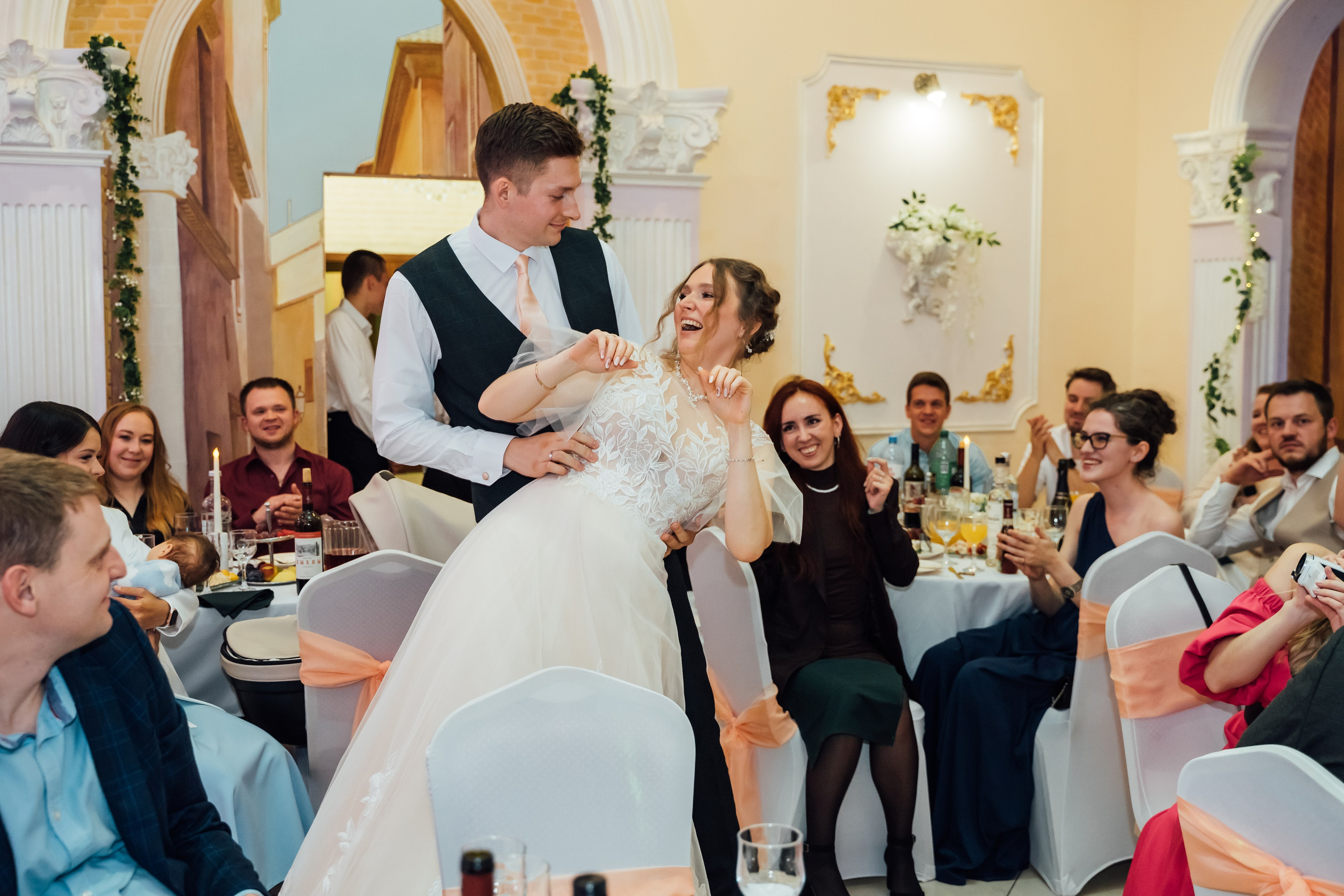 Максим и Анастасия свадебный день. Свадебный фотограф в Коломне, Воскресенске, Егорьевске Владимир Петров