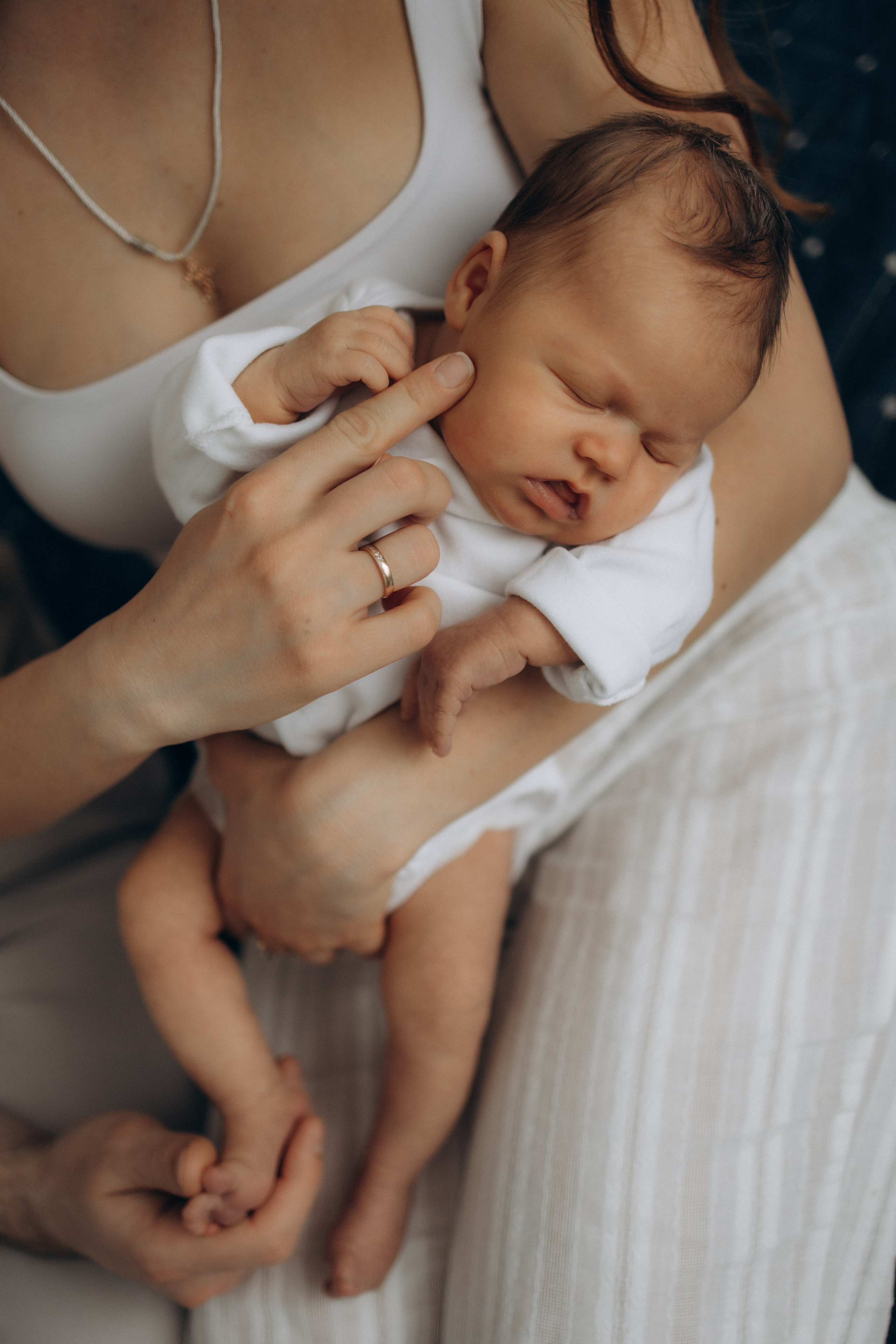 Маленькая кроха Есения. Семейный фотограф в Москве Анастасия Шалда