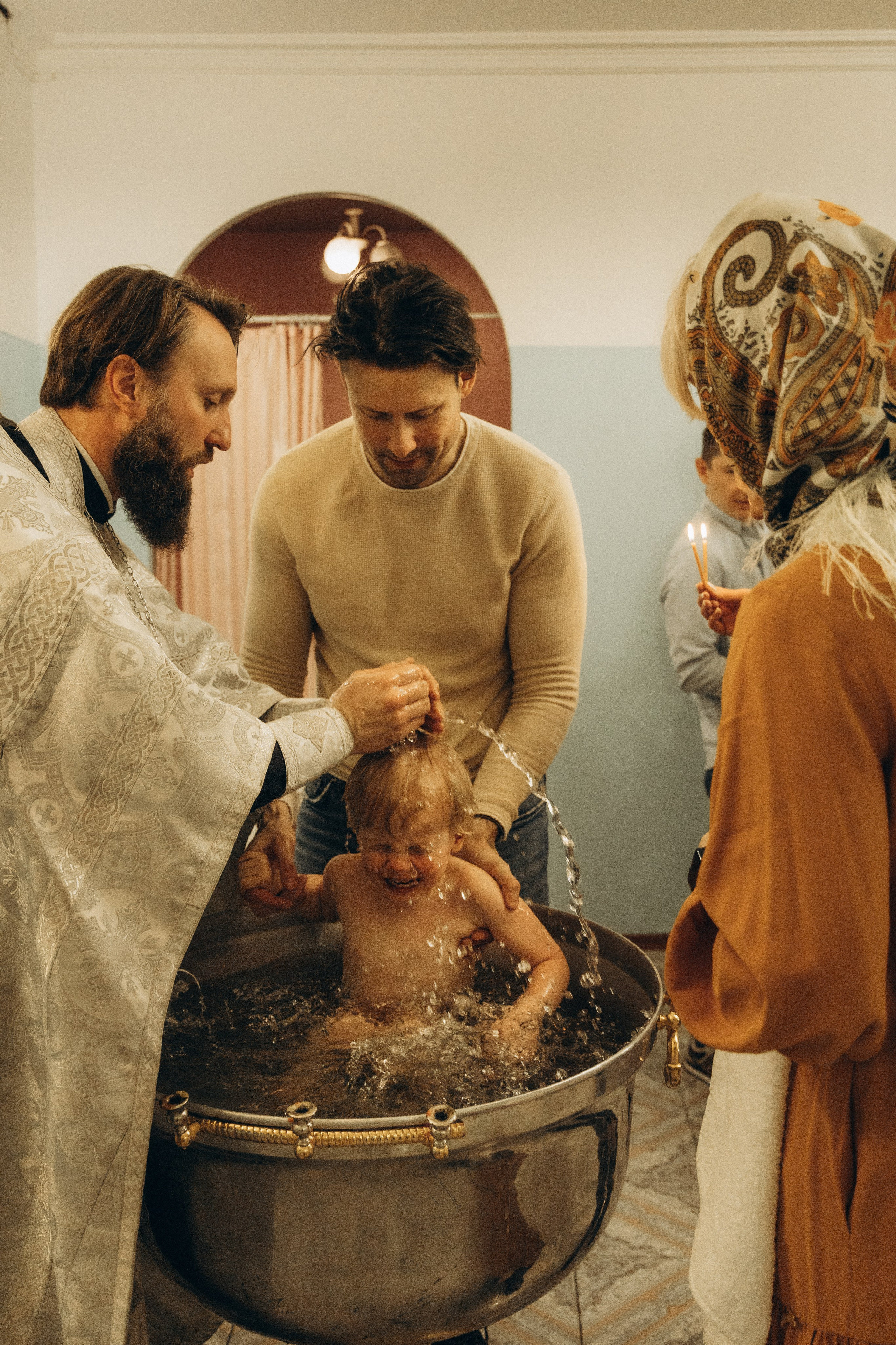 Таинство Крещения. Фотограф lifestylе в Москве Пшеничная Анастасия