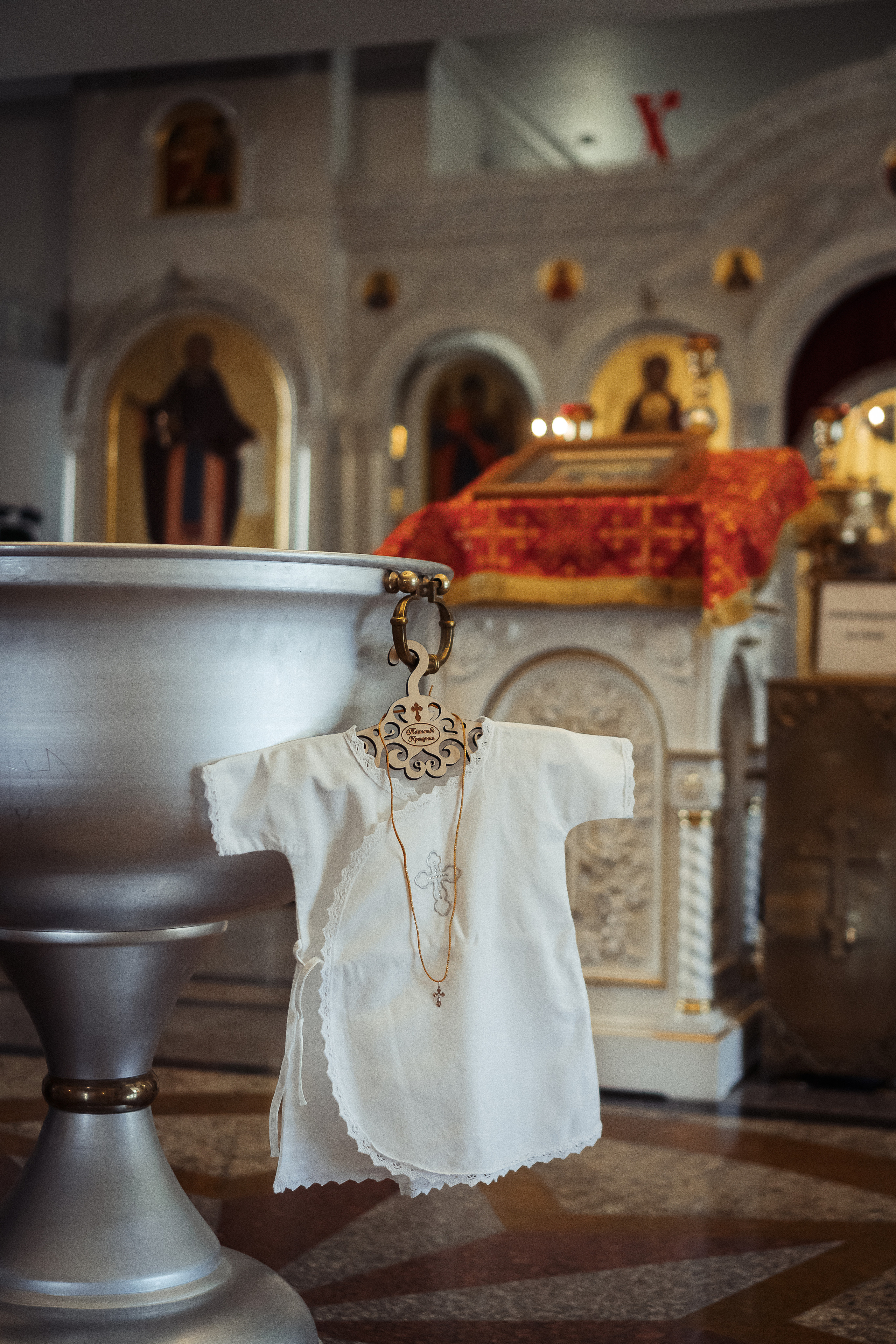 Съемка таинства крещения в Воронеже