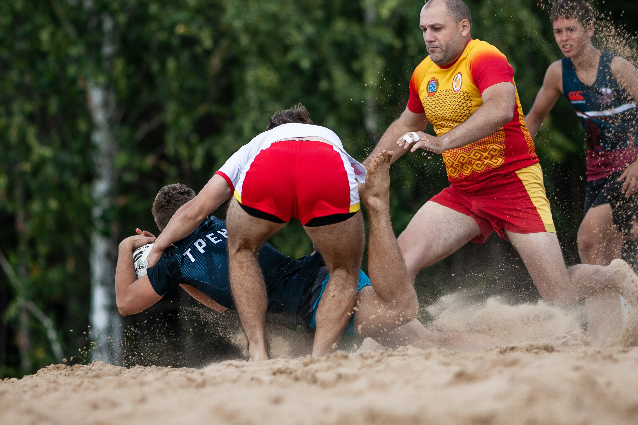 «Кубок «Молота» по пляжному Регби. Фотография