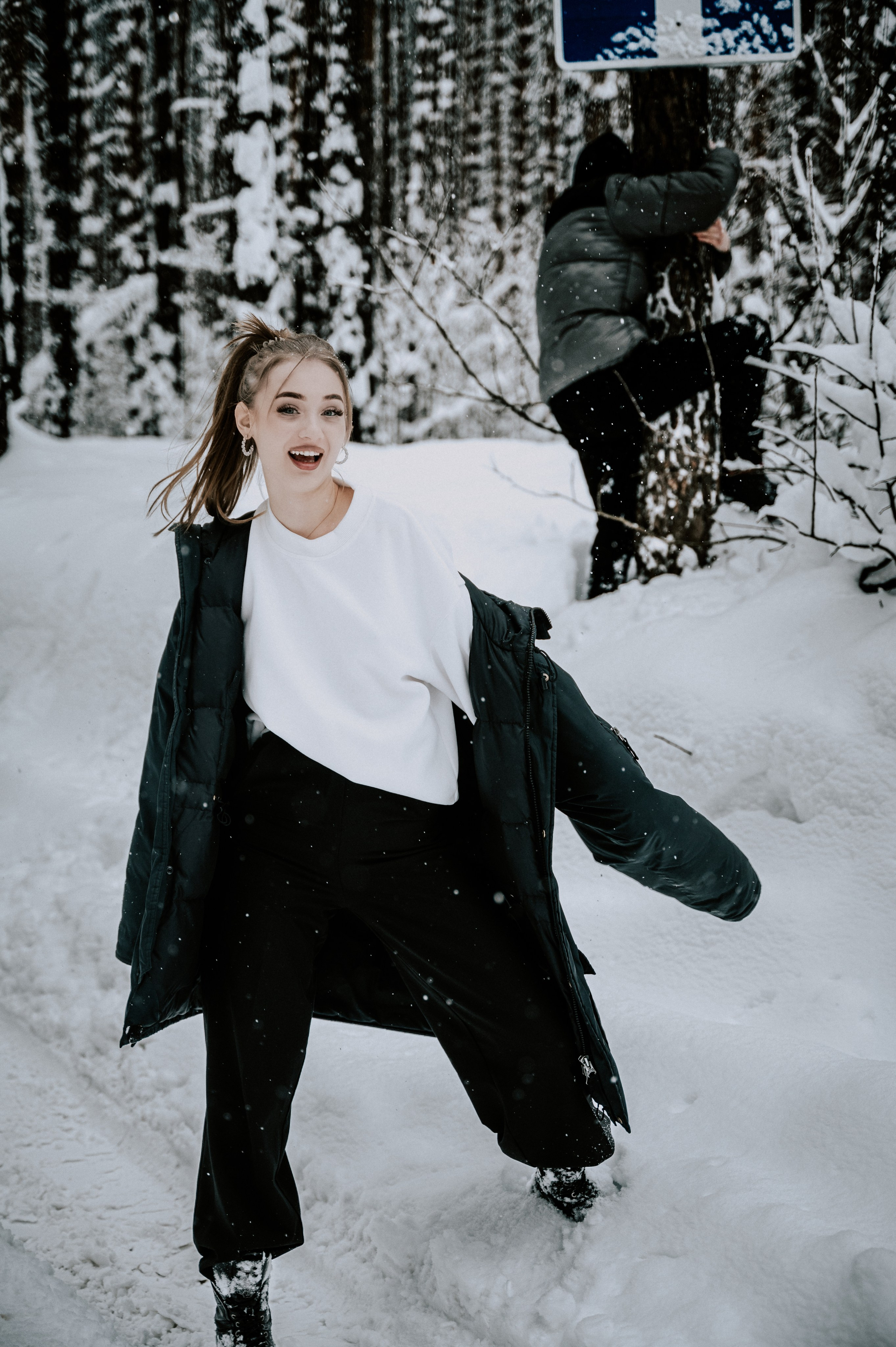 Индивидуальная съёмка для Аделины зима. Фотограф/видеограф Богдан Голованов