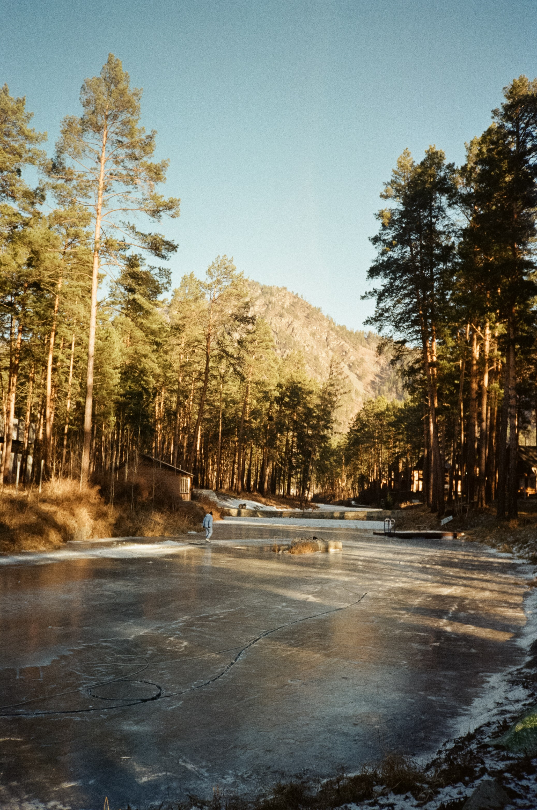 Панорама Катуни, торосы и виды с качелей на горе. Фотограф-документалист Мария Осокина