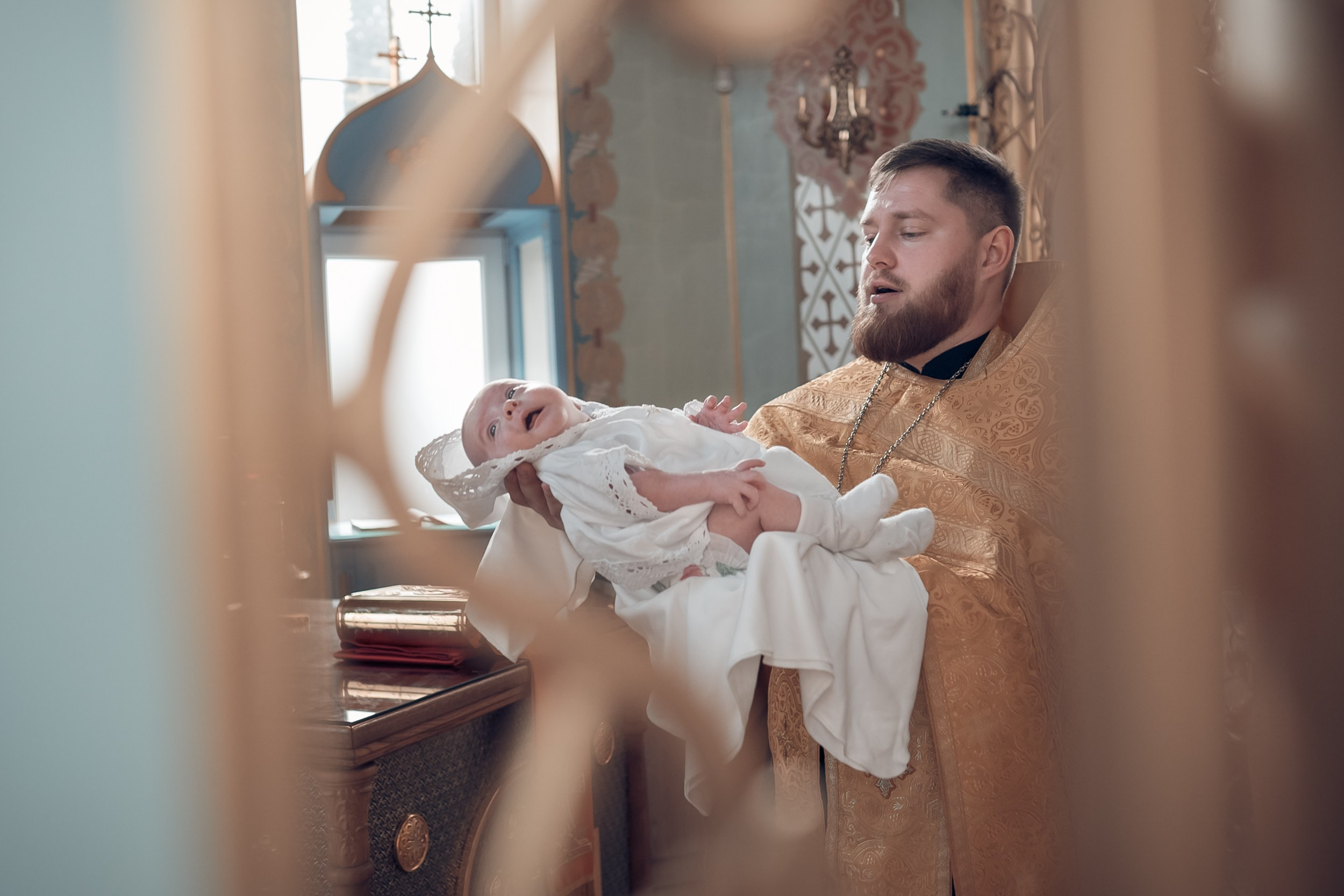 Крещение в храме ап.Андрея Первозванного г. Севастополь. Церковный фотограф Севастополь
