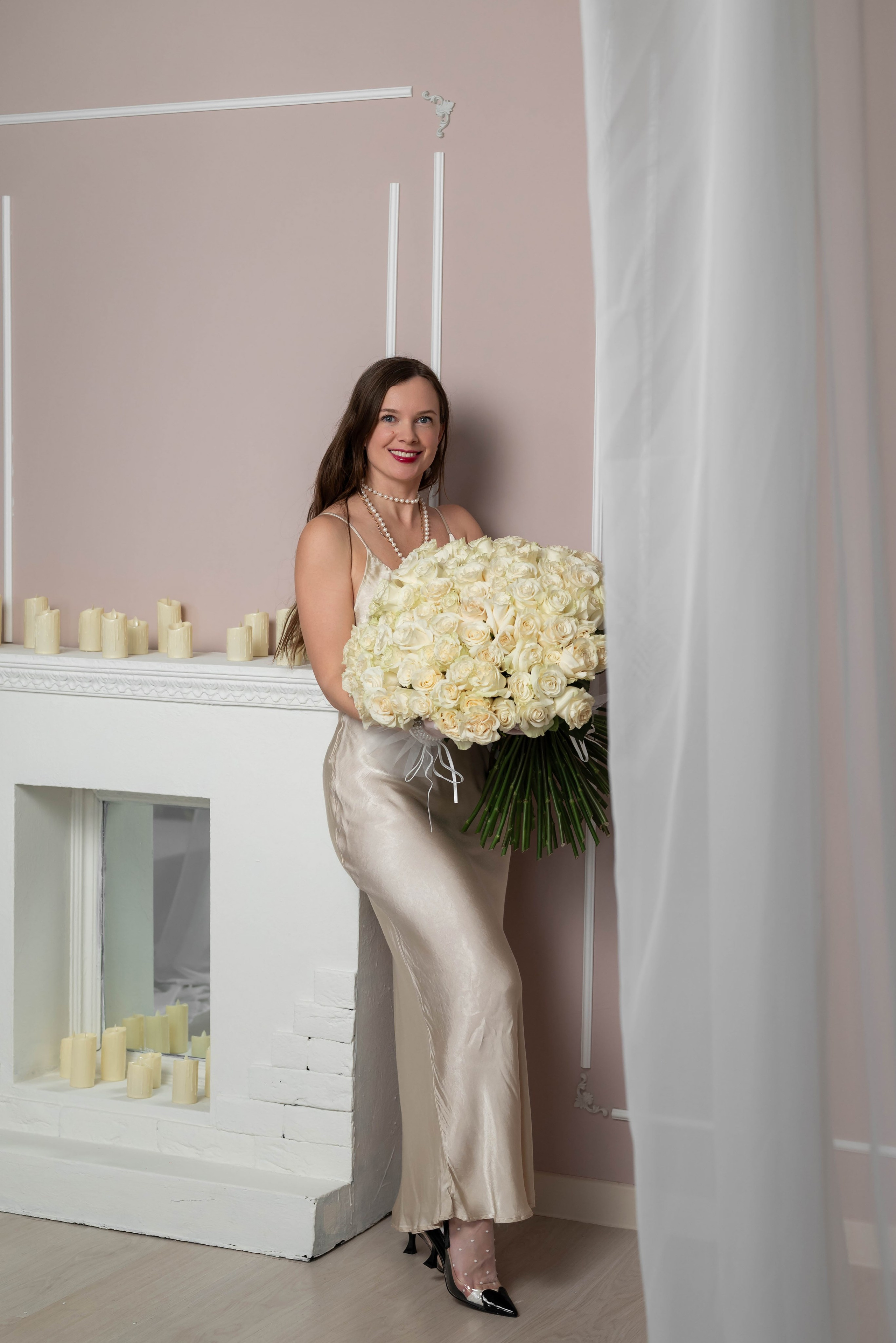 Фотопроект 101 белая роза 2026 год. Фотограф в городе Салават