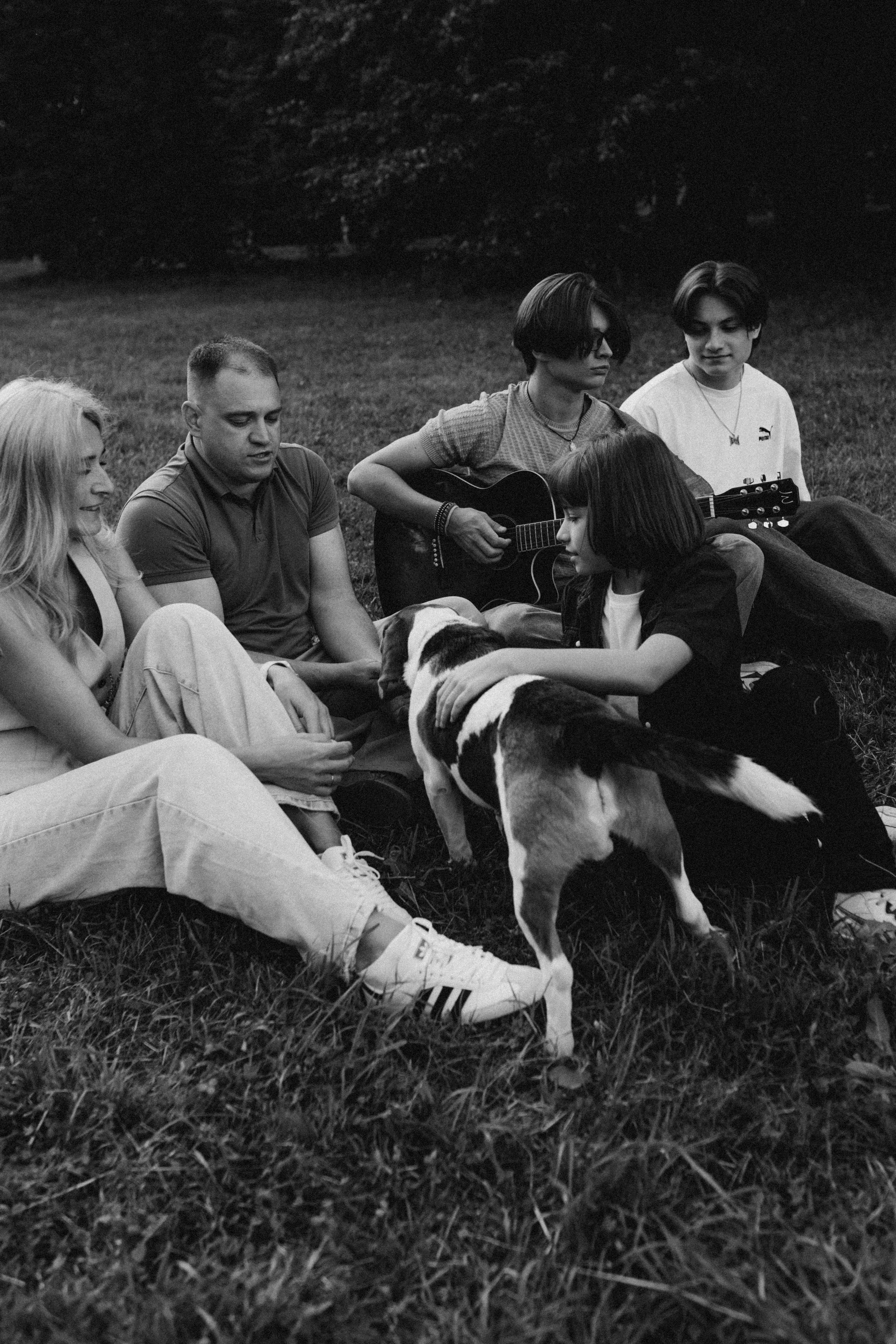 Наташа, Андрей, Эмиль, Стас, Ярослав и Арчи. Фотограф НОГИНСК, Москва, Анастасия Белая