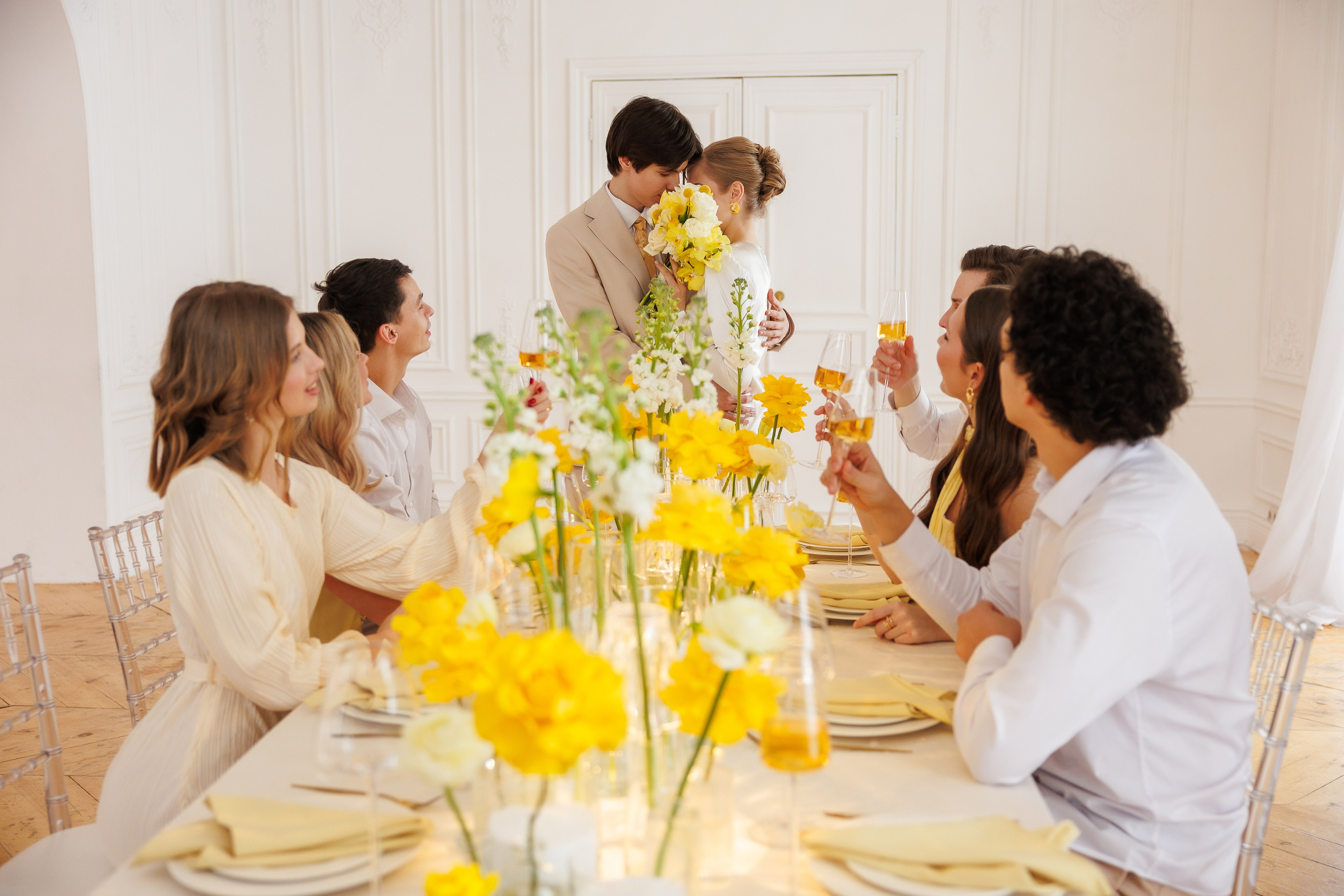 Камерная свадьба: весеннее настроение. Свадебный и семейный фотограф в Москве Красинская Мария